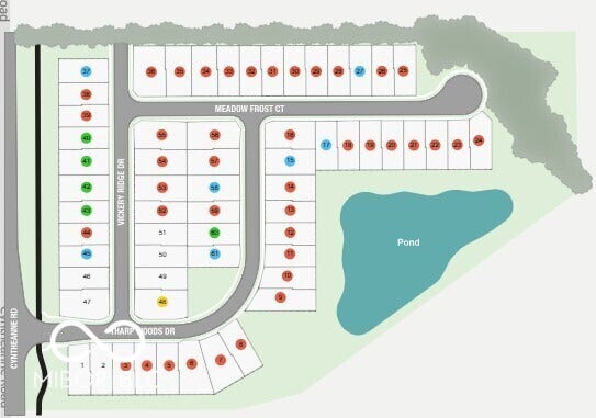 Cyntheanne Woods Community Sitemap
