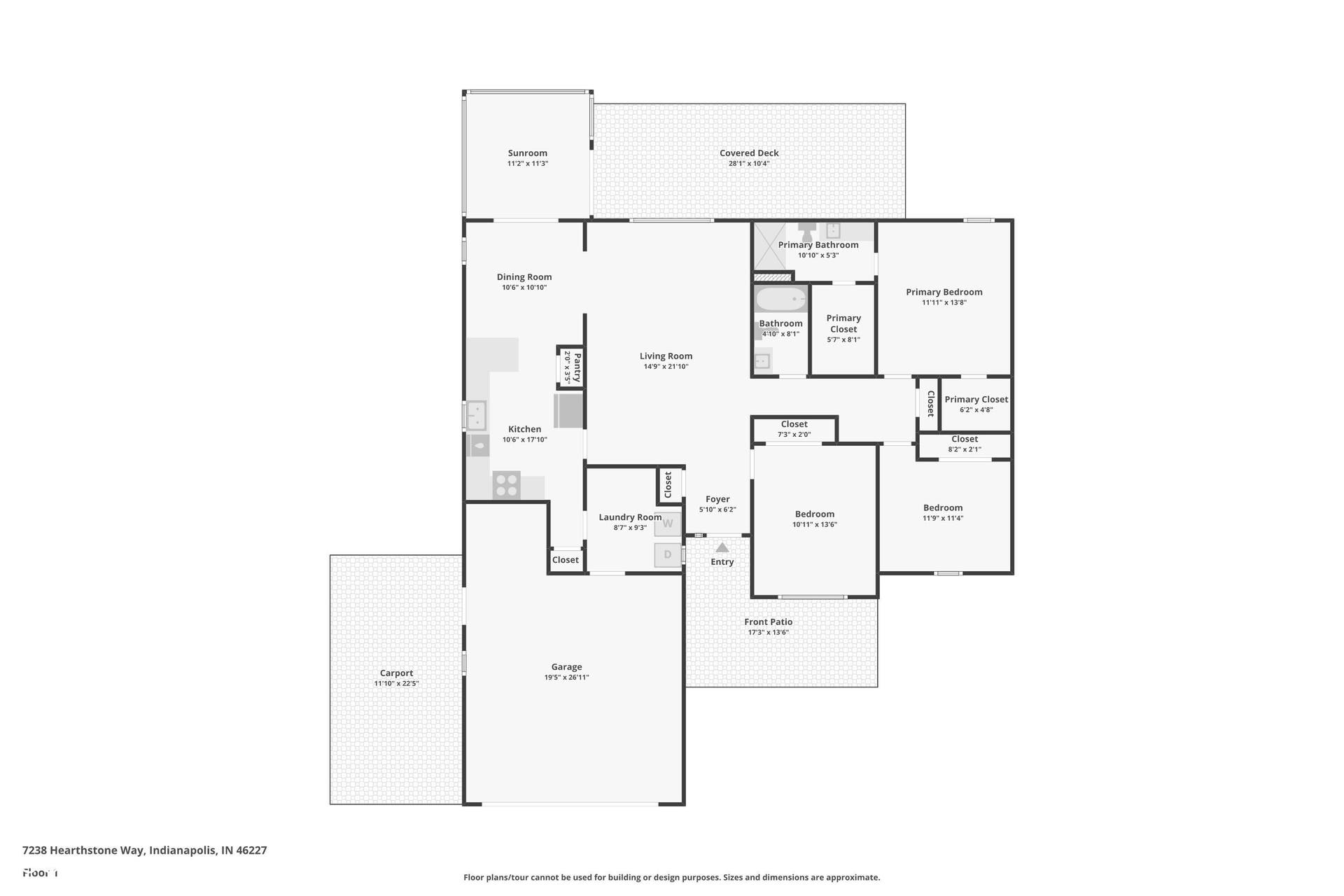 7238 Hearthstone, Indianapolis, IN 46227
