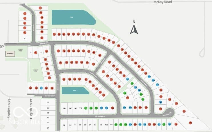 Twelve Oaks Community Sitemap