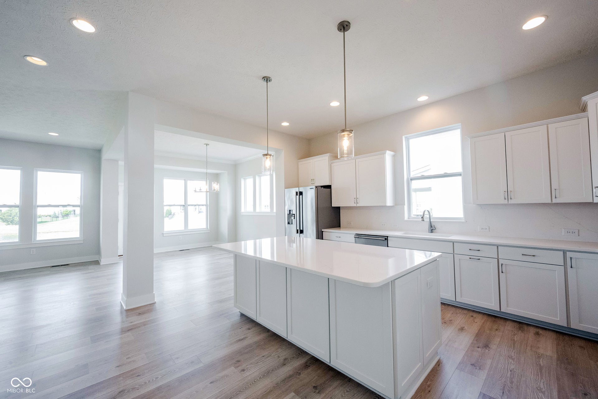 Another angle of the kitchen