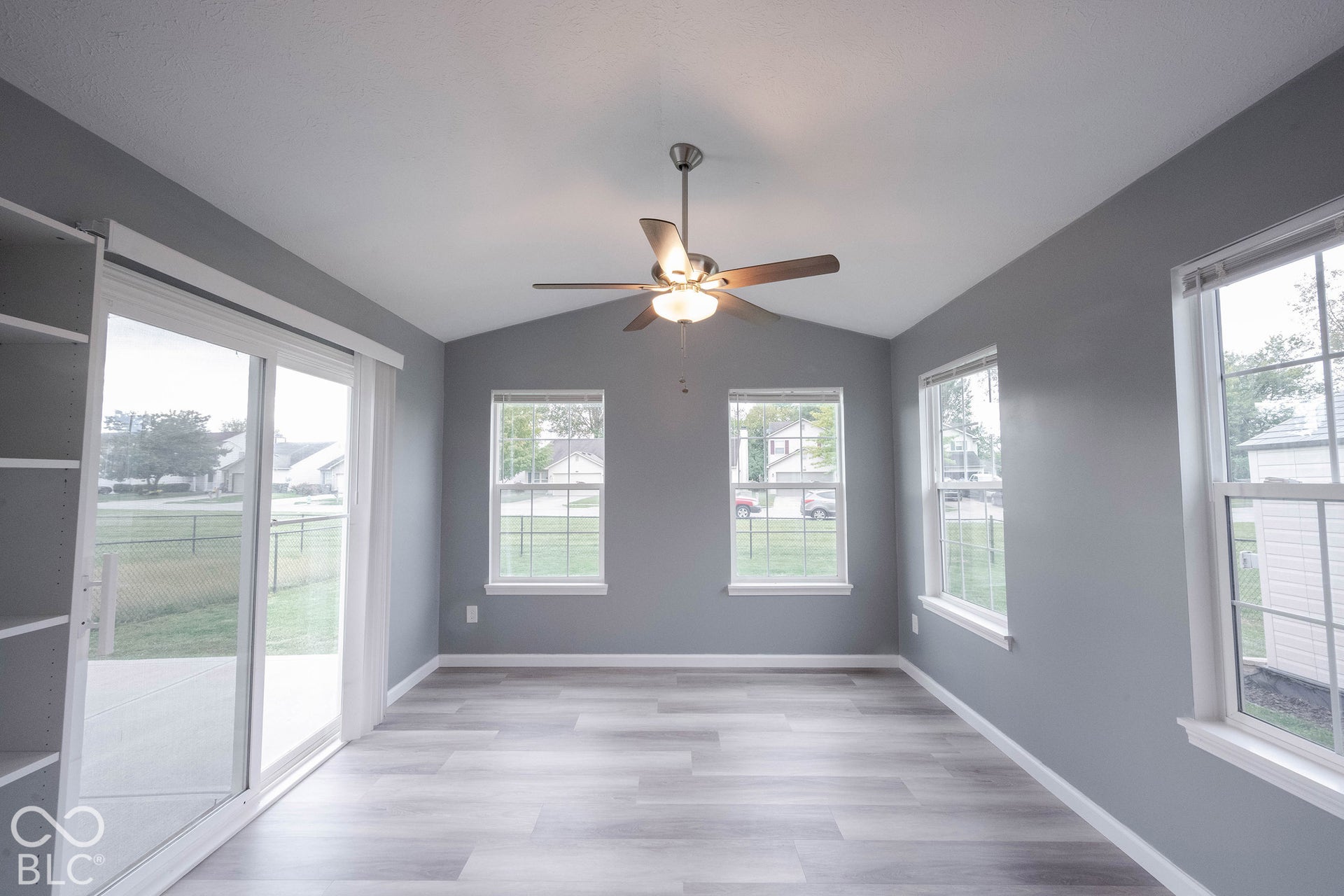 Picture yourself enjoying a gorgeous Indiana summer evening in this sun room!