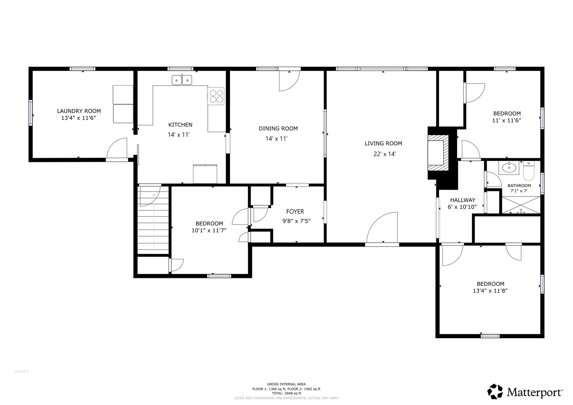 Main Level Floorplan