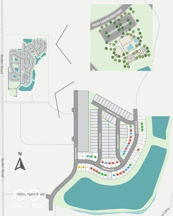 The Lakes at Finch Creek Community Sitemap