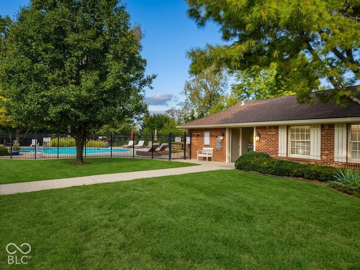 Clubhouse in front of Swimming Pool