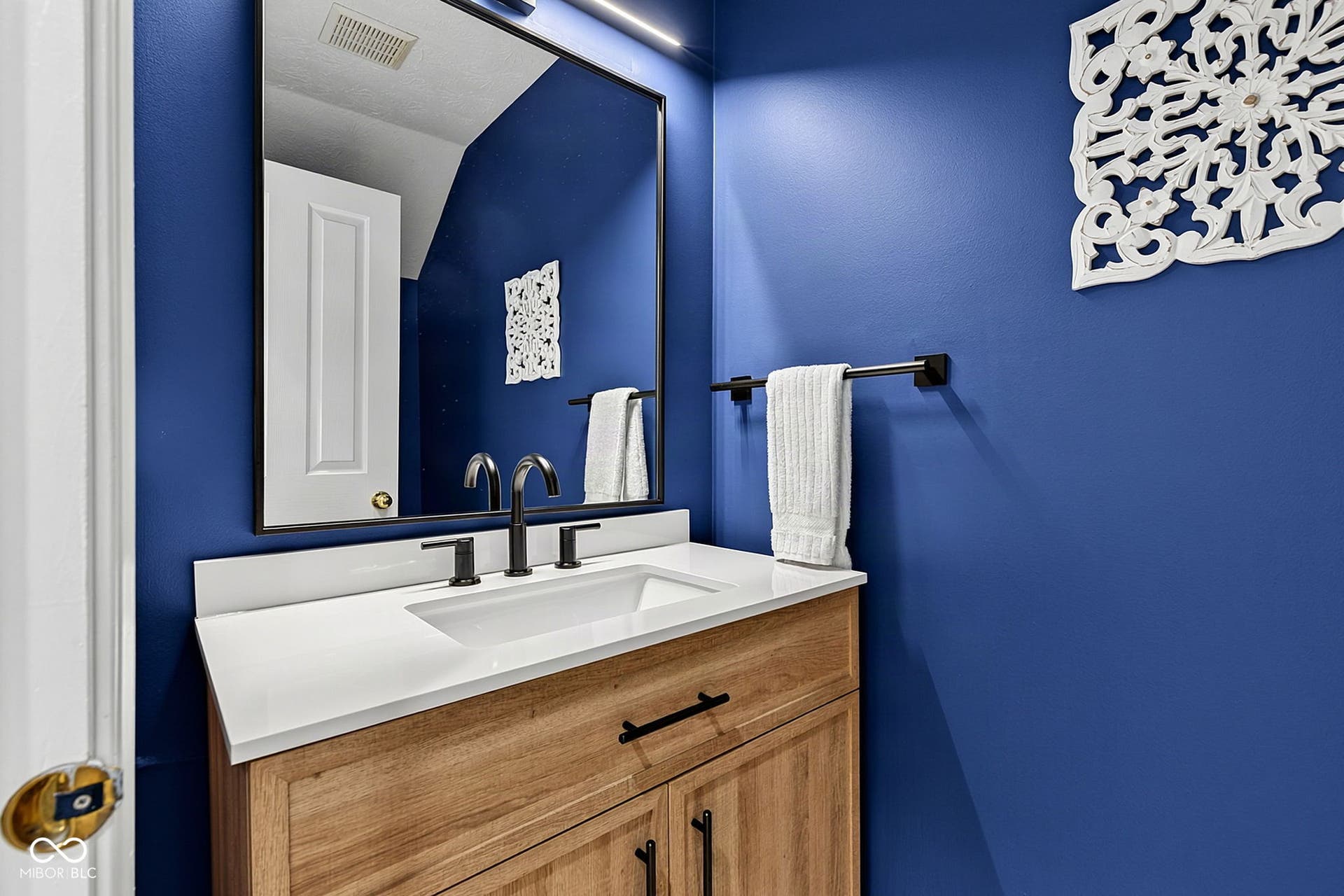Main floor half bath.