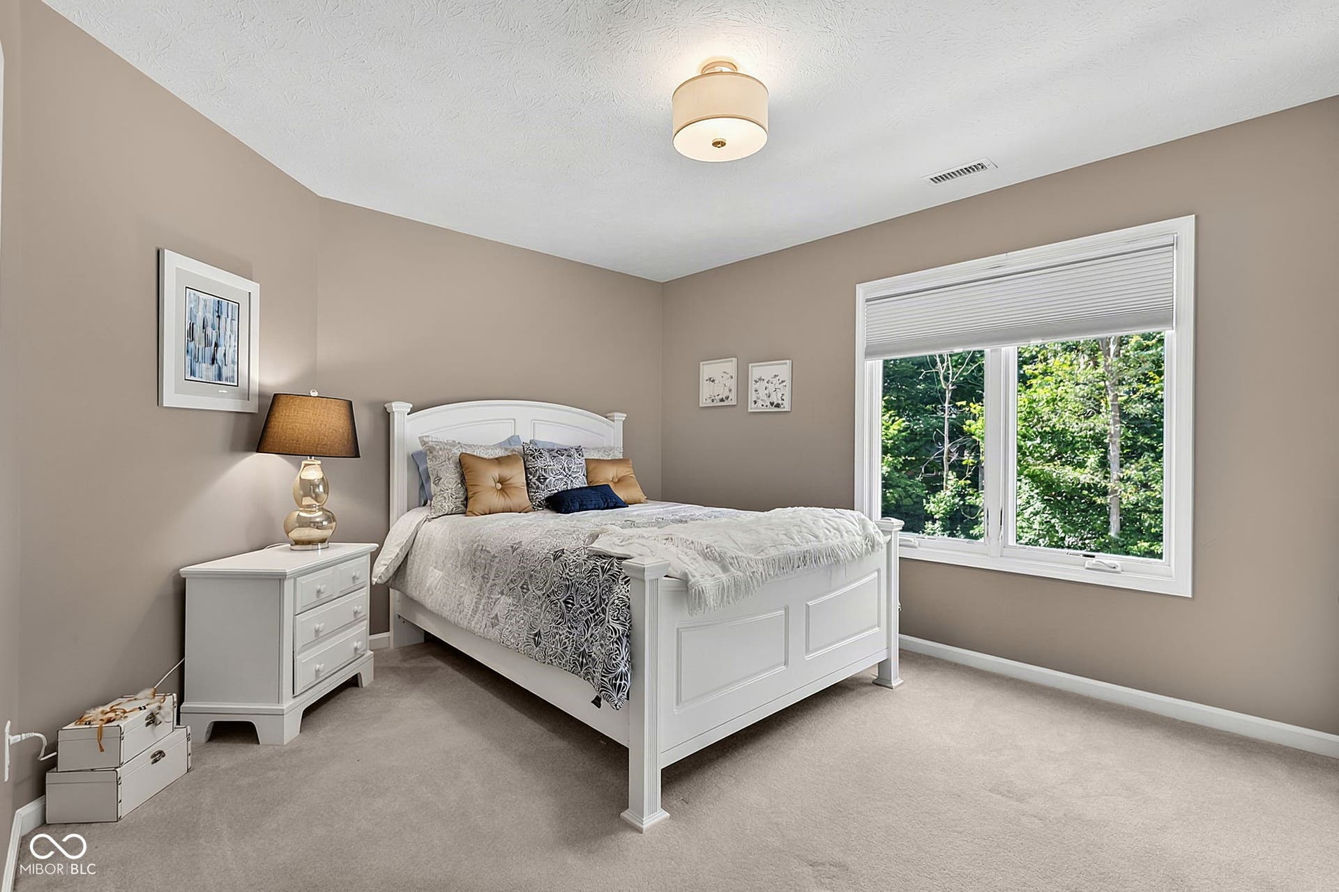 Bedroom #3  has access to dual entry full bathroom.