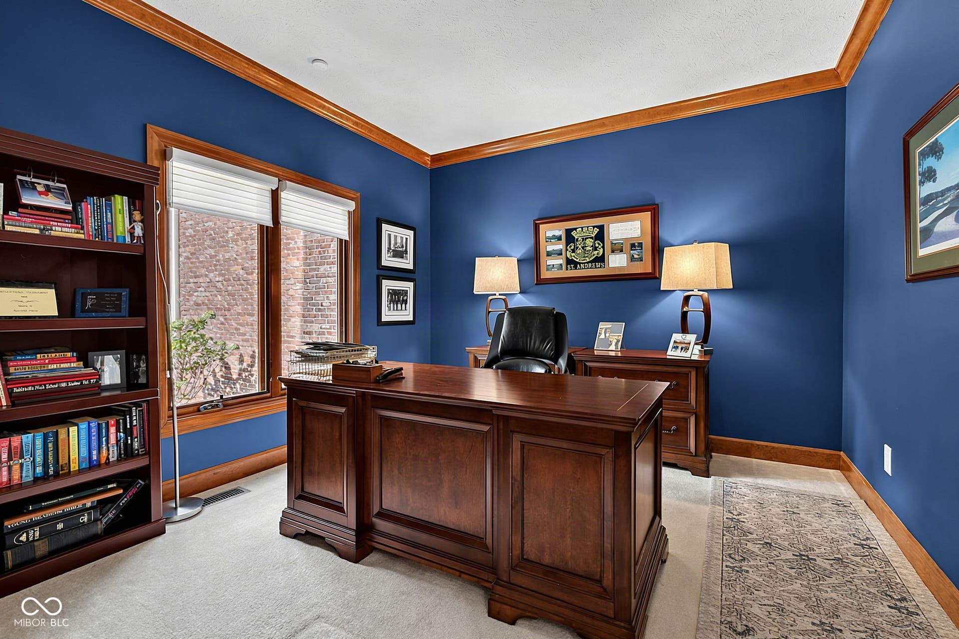 Office or den in front portion of the home on main level.