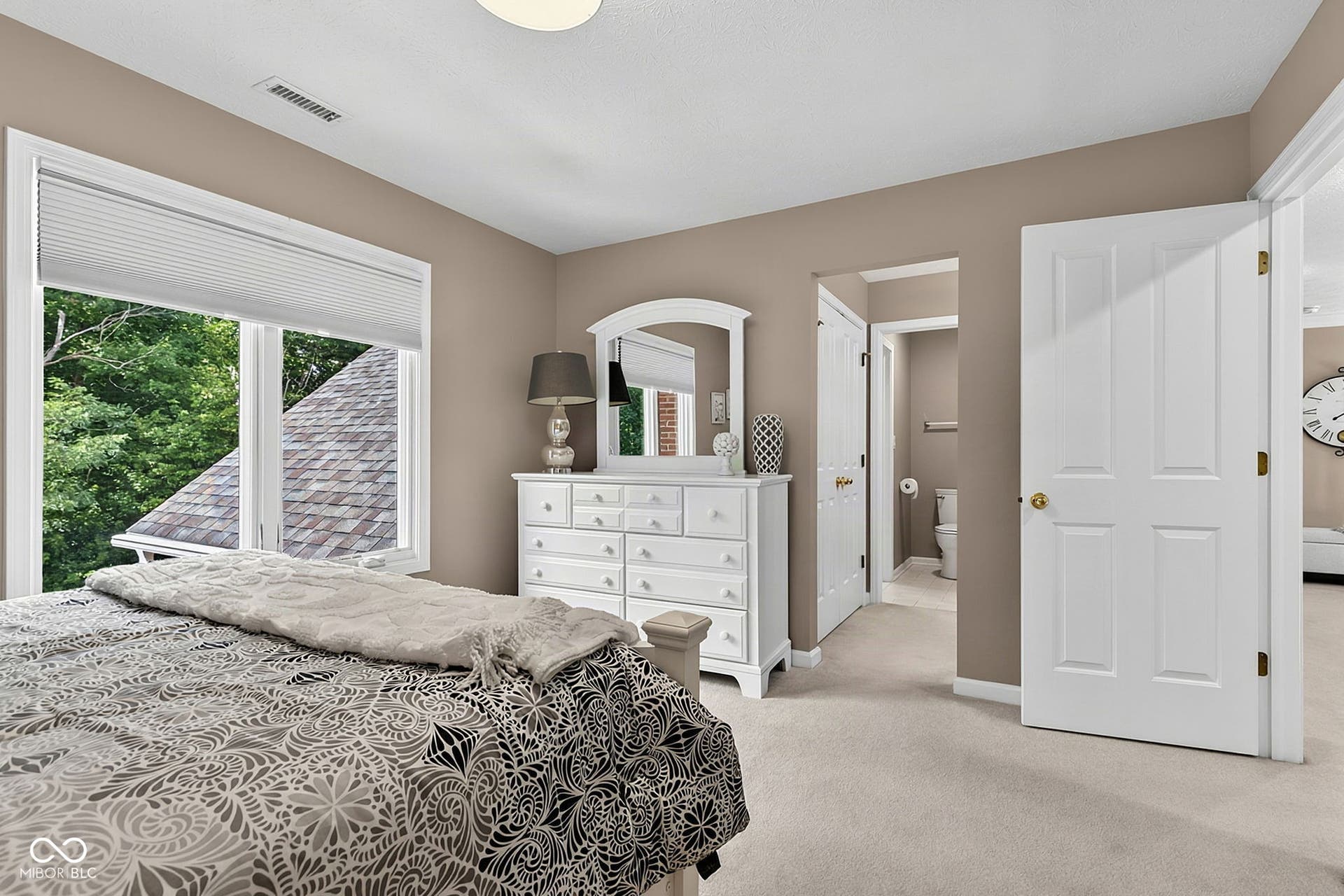 Bedroom #3 with plenty of natural light.
