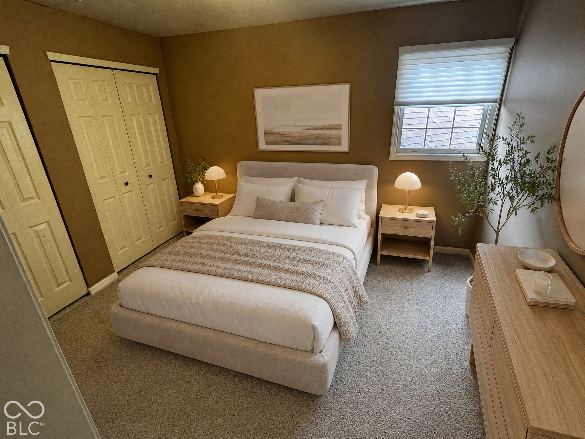 Virtually Altered - Soft gray carpet flooring