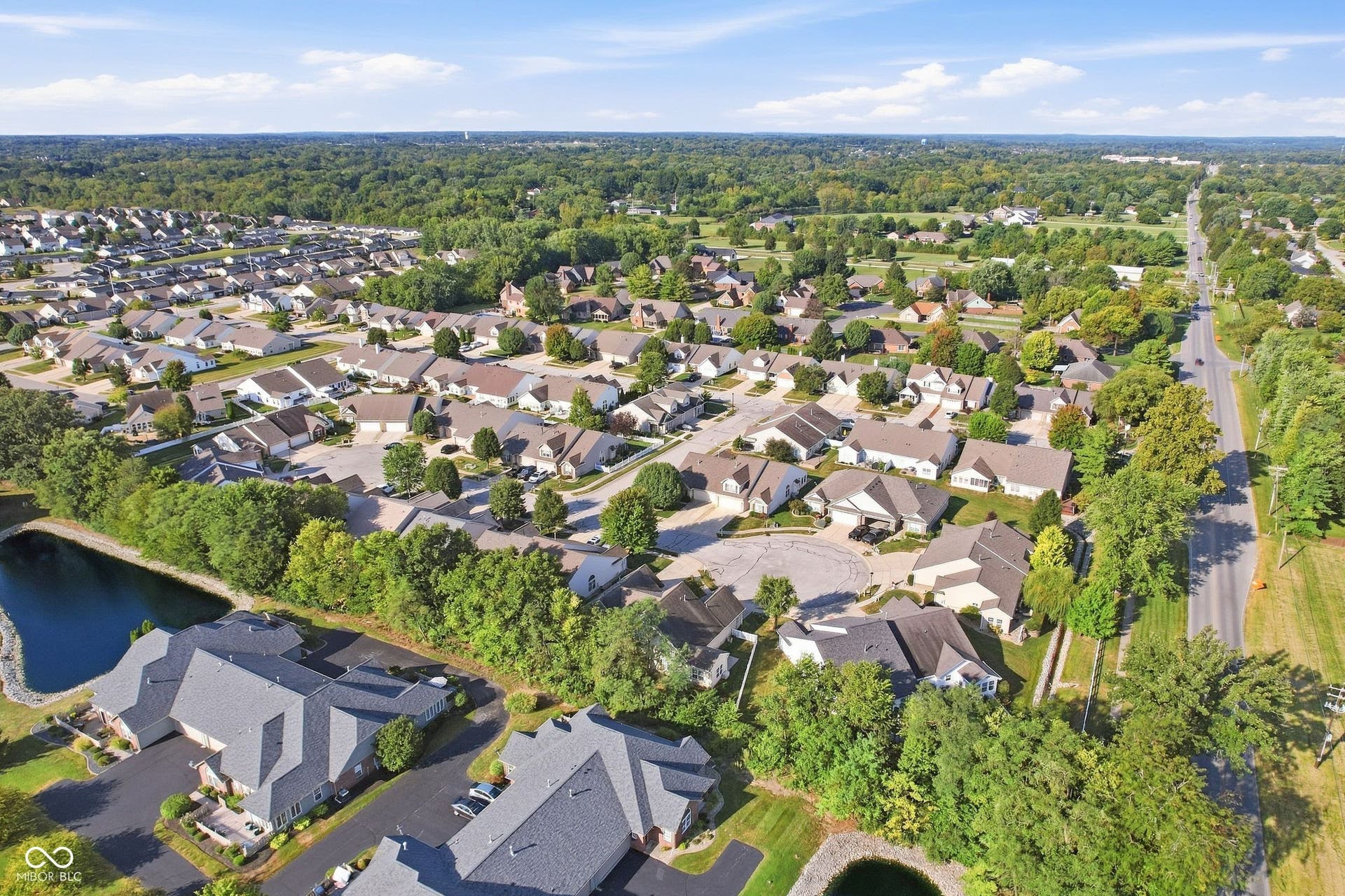 2743 Rylee Court, Greenwood, IN 46143 Aerial View