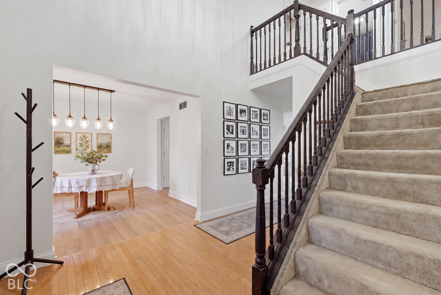 9x15 foyer welcomes you into the home, with the formal dining room to the left, a flexible office or family room to the right, and the staircase leading you to the second level.