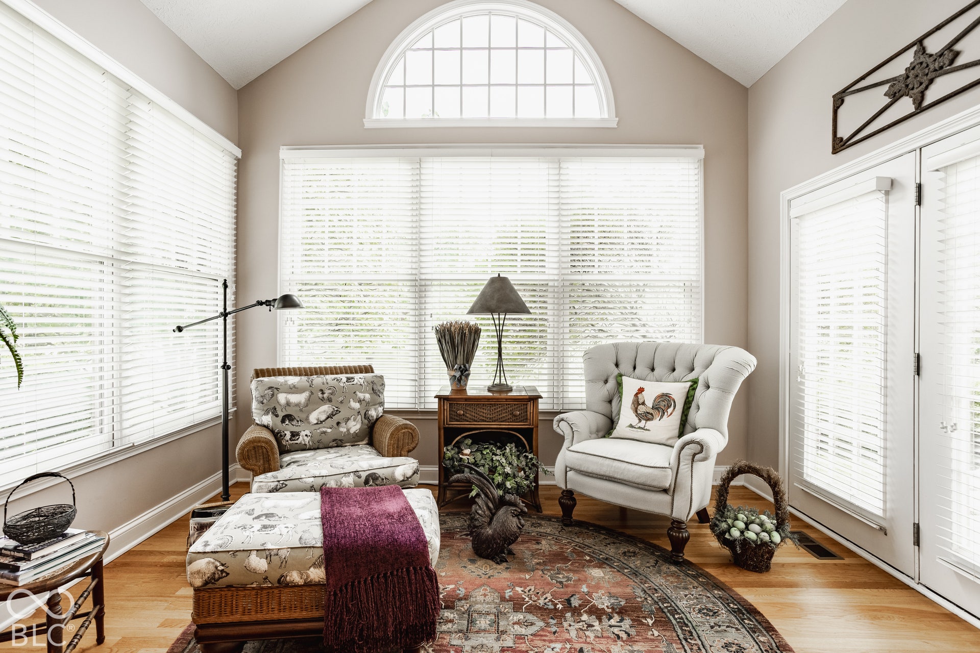 Sunroom Wrapped in Light