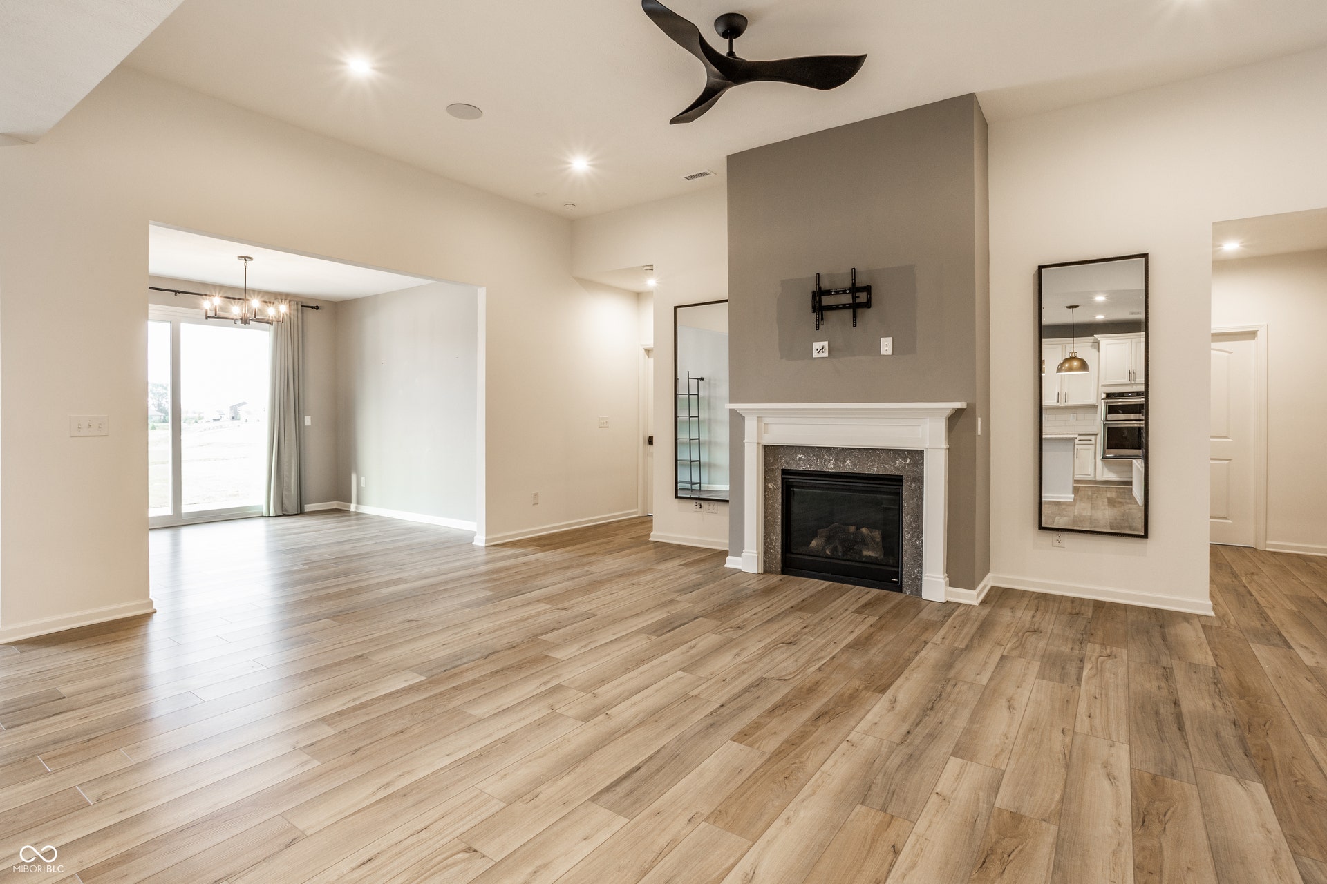 Large Great Room with Fireplace