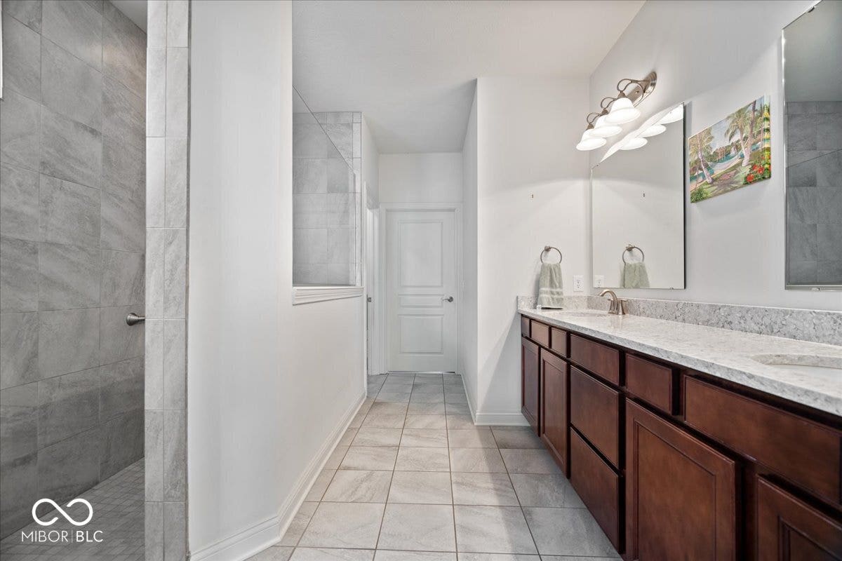 A large primary bathroom