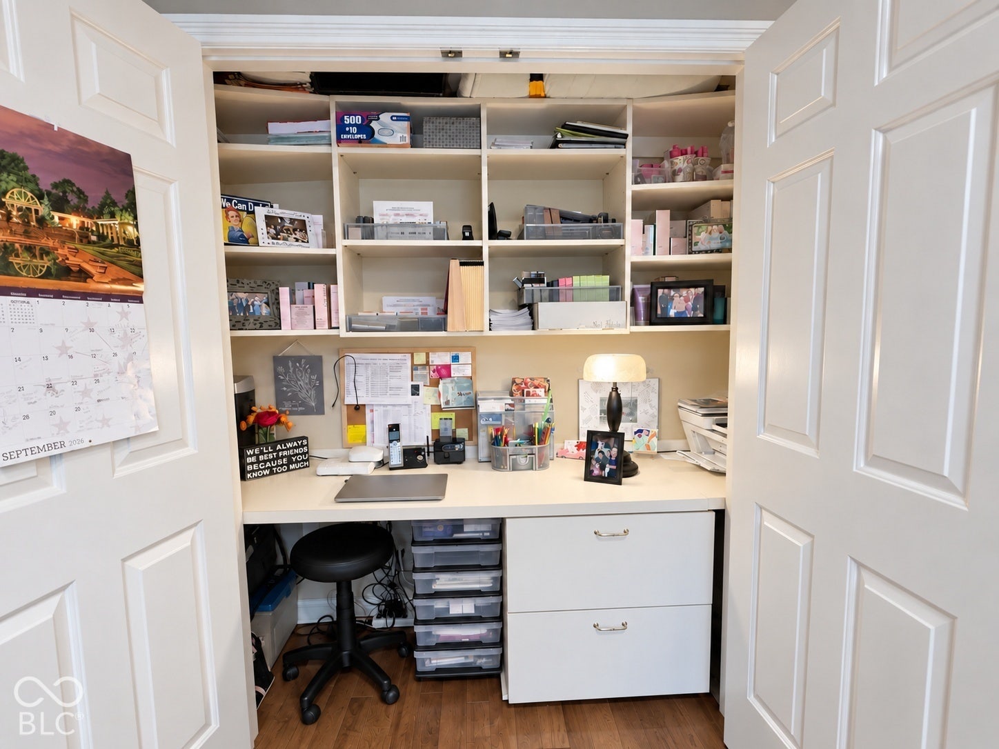 Den/3rd BR/Flex room.  Office by day...then clode the doors and use this great Flex room as you wish.