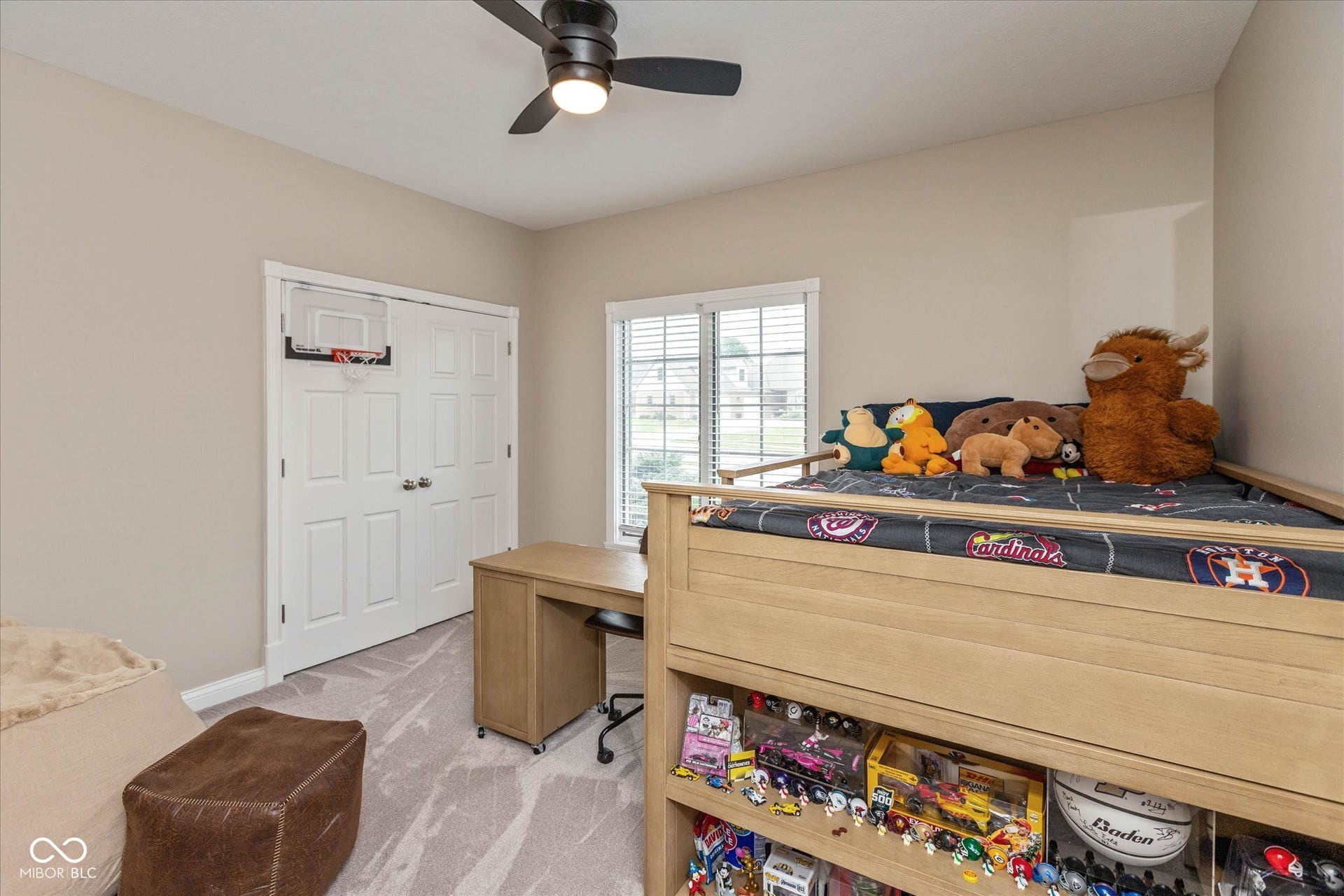 1513 Tottenham, Danville, IN 46122 Room featuring light-toned walls, white trim, and carpet flooring