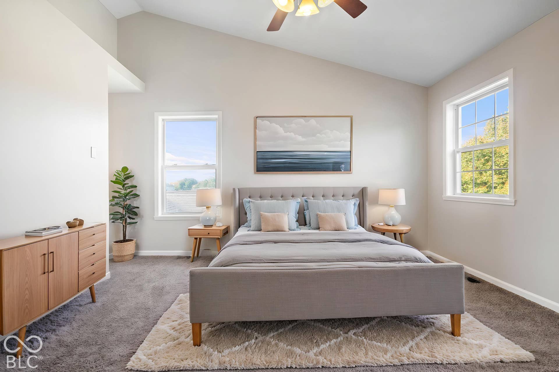 Virtually Altered - Virtually Staged Primary Bedroom