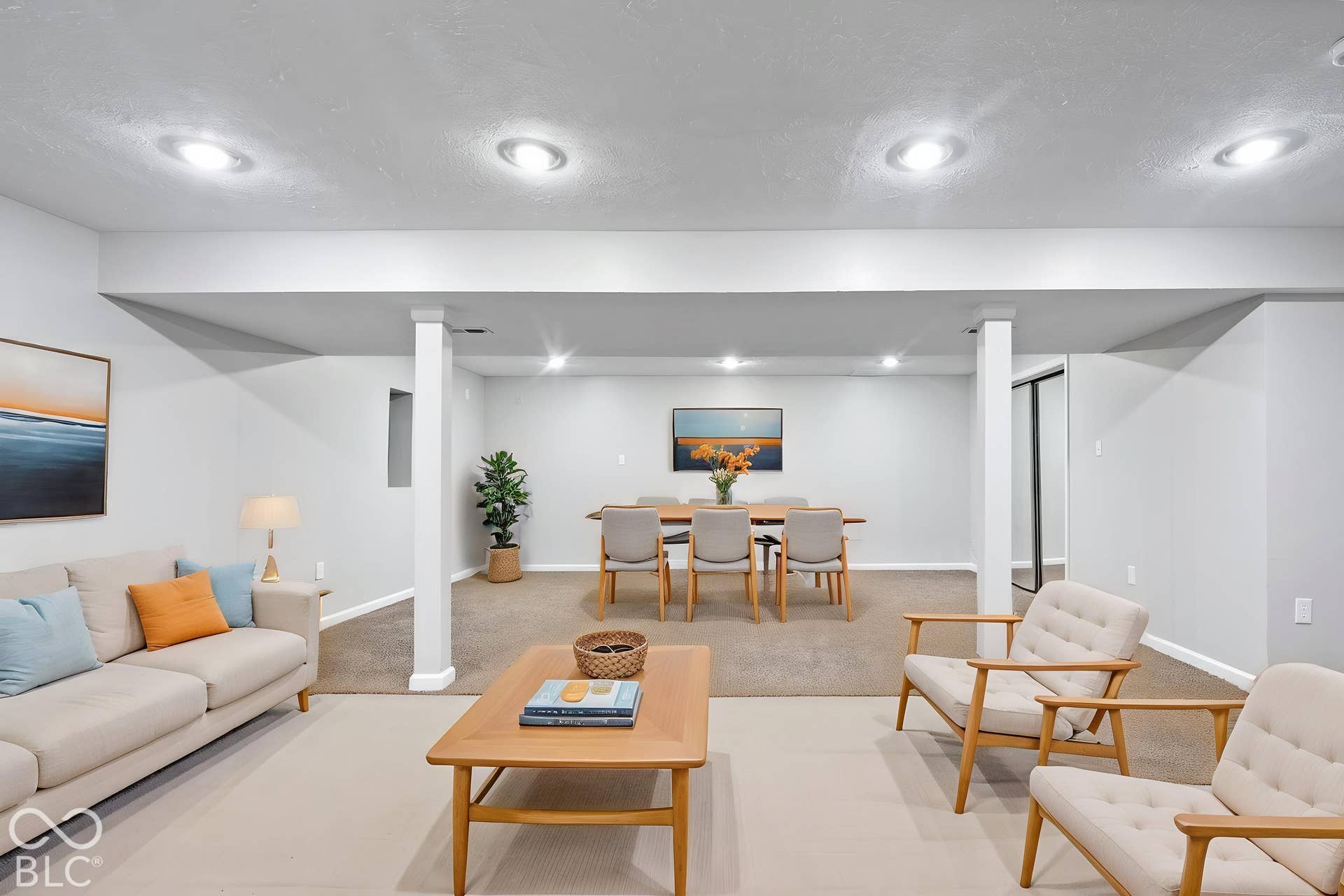 Virtually Altered - Virtually Staged Basement