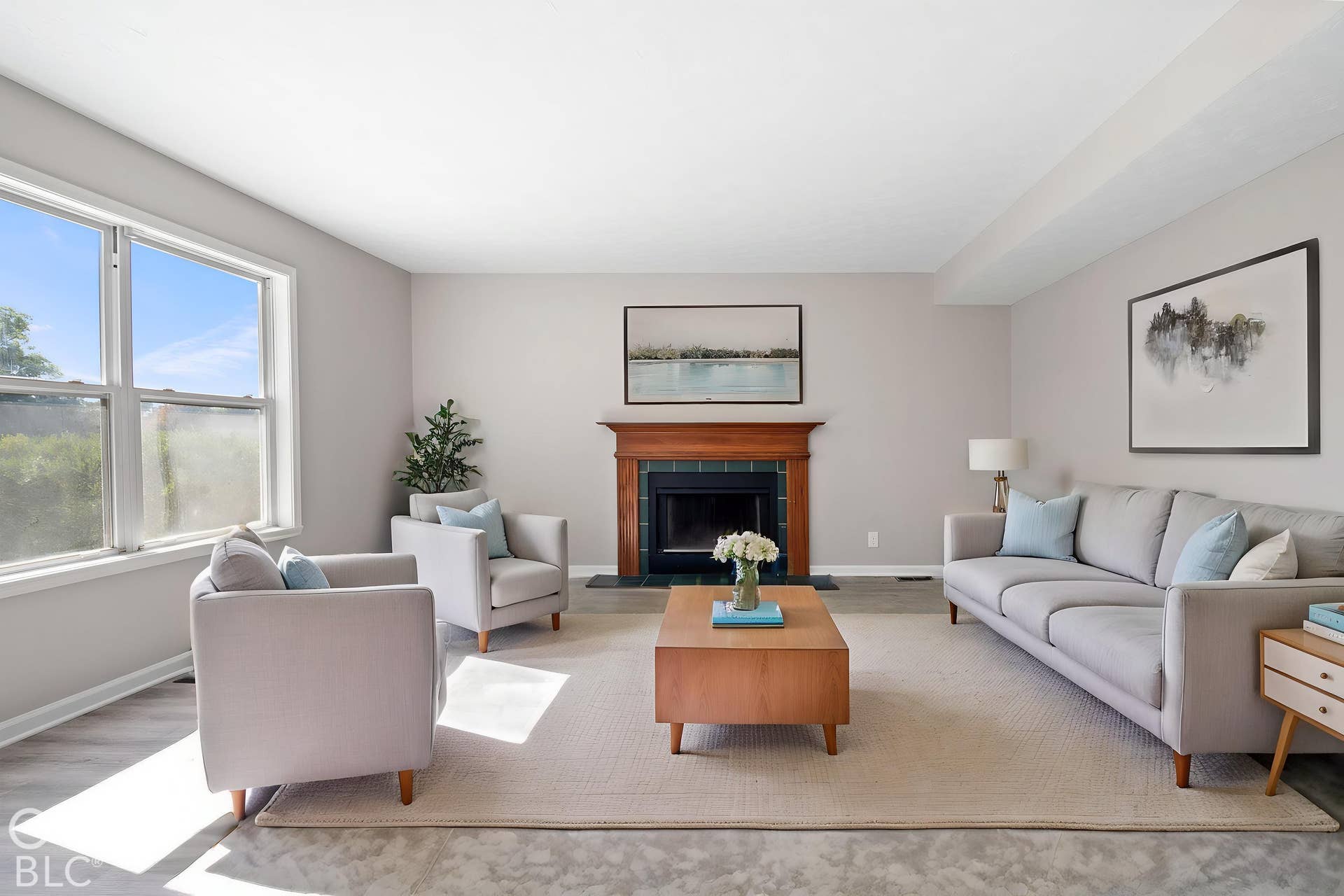 Virtually Altered - Virtually Staged Family Room