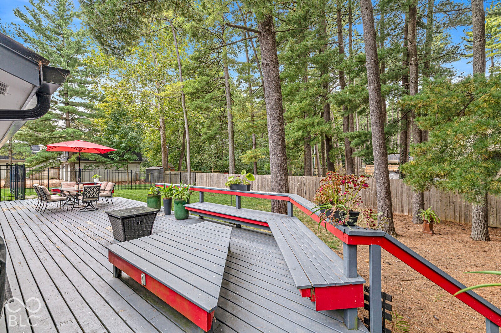 7622 Silverpine Court, Indianapolis, IN 46250 Large expands the length of the house. Backyard is fully fenced.