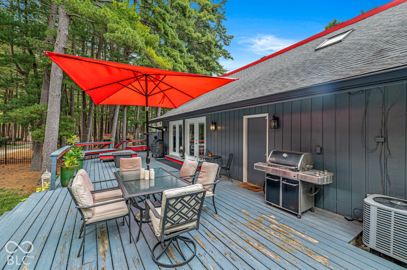 7622 Silverpine Court, Indianapolis, IN 46250 Large expands the length of the house. Backyard is fully fenced.