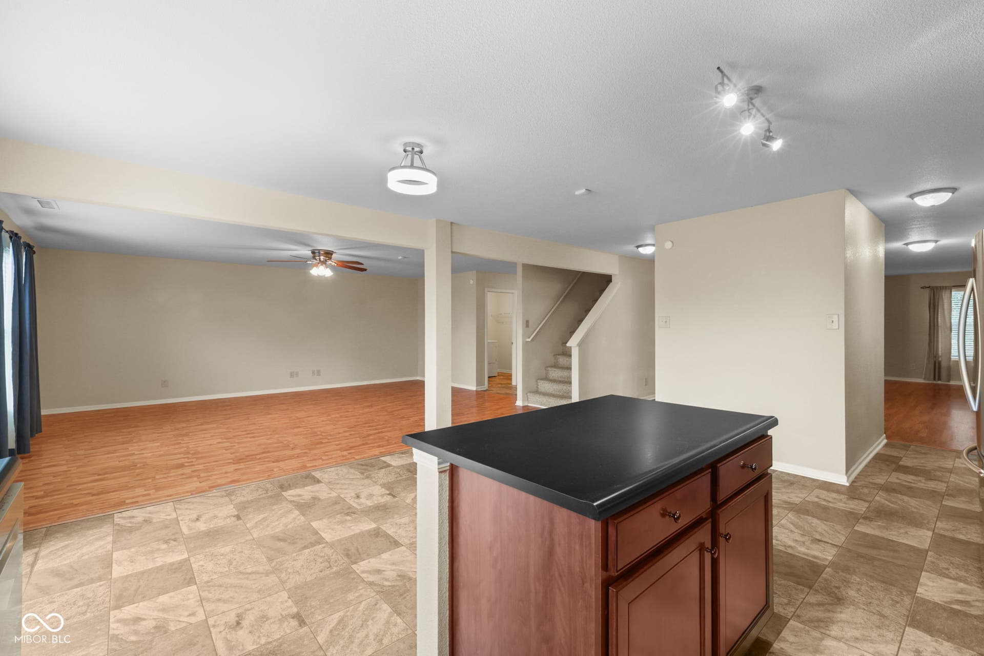 View into the living room