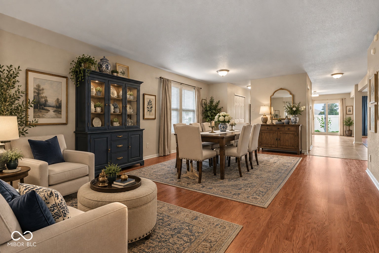 Virtually Altered - Large enough space to have a cozy sitting area and dining table