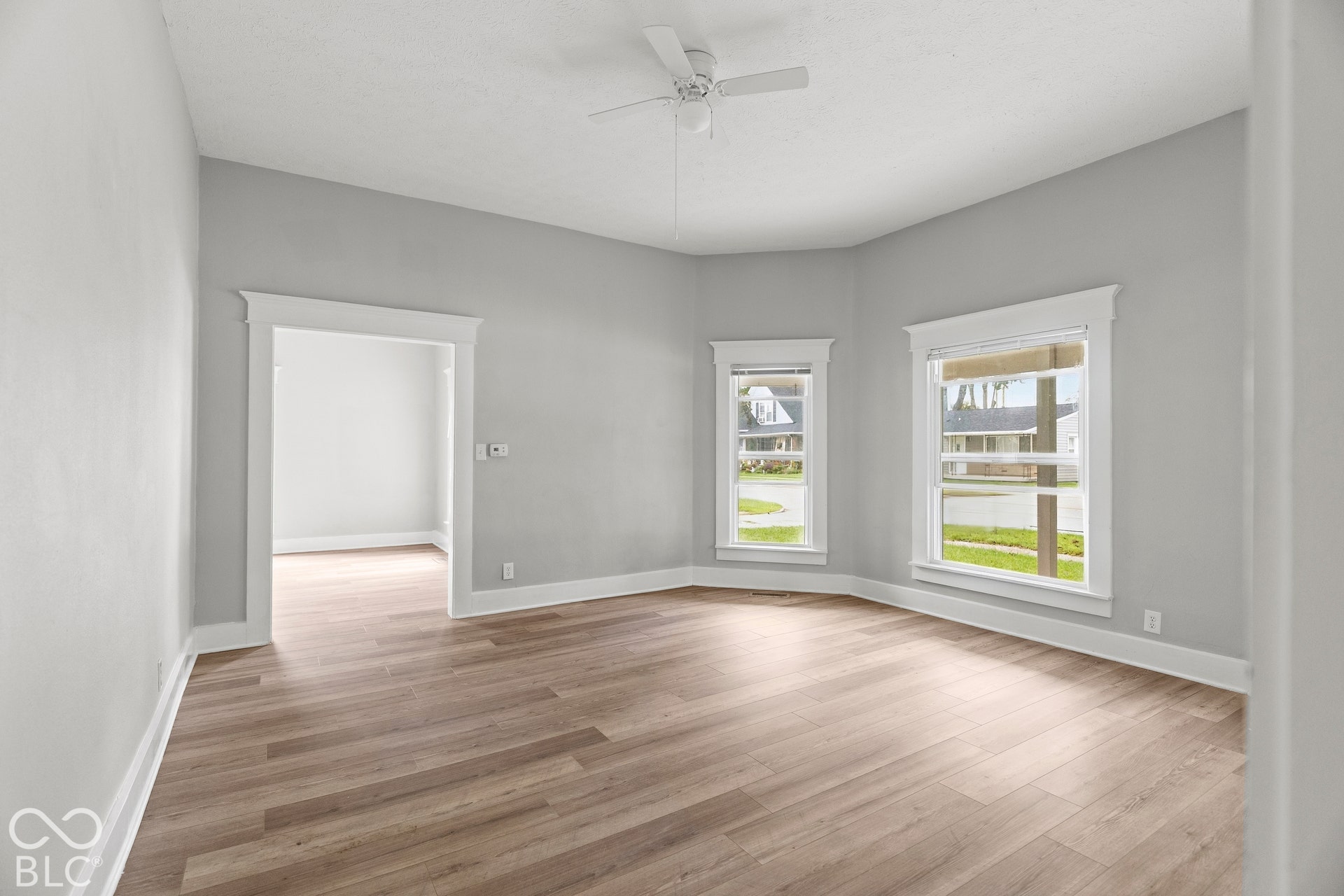 Living room looking to Dining room.