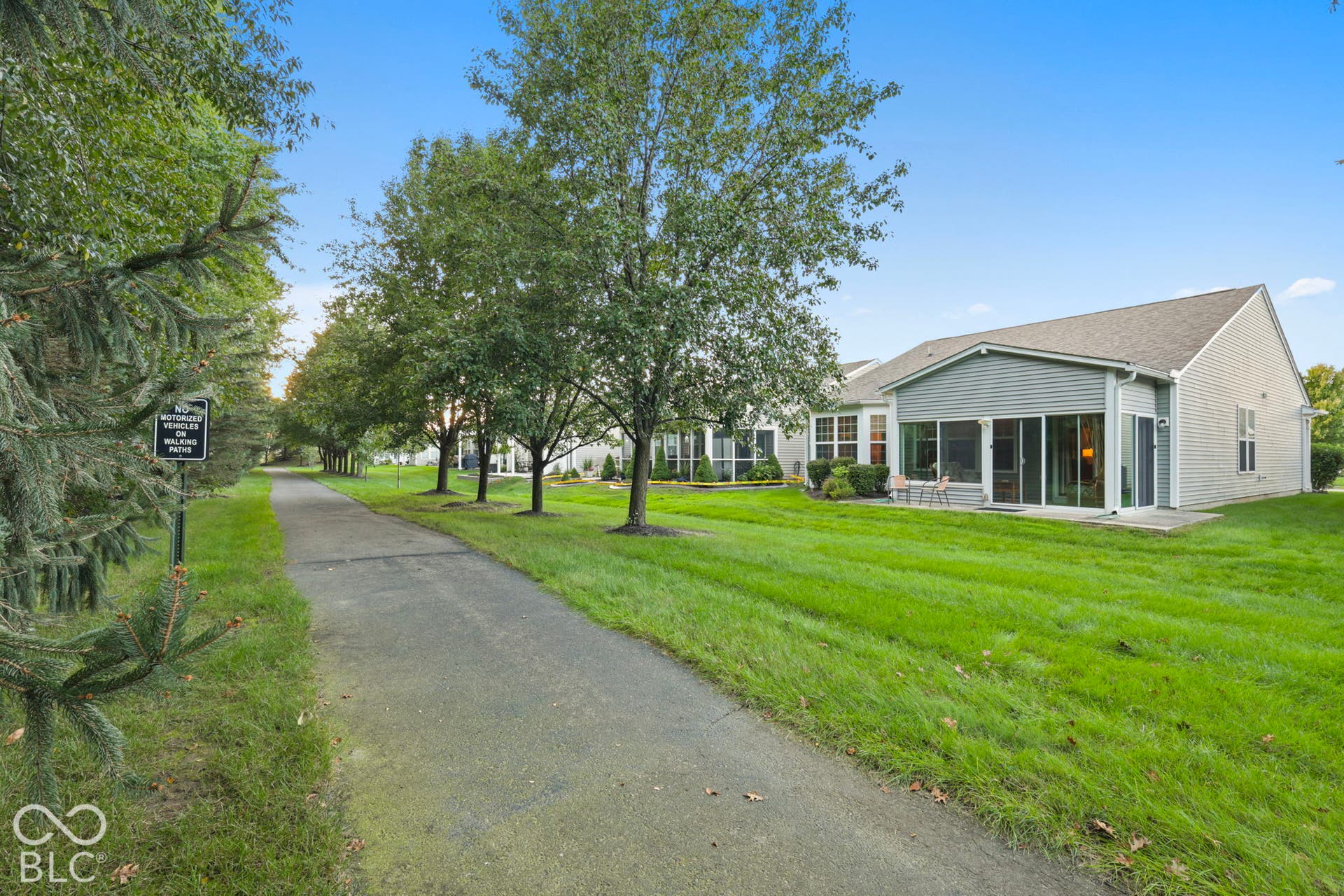 Home backs up to jogging trail and wooded area, with no rear neighbors