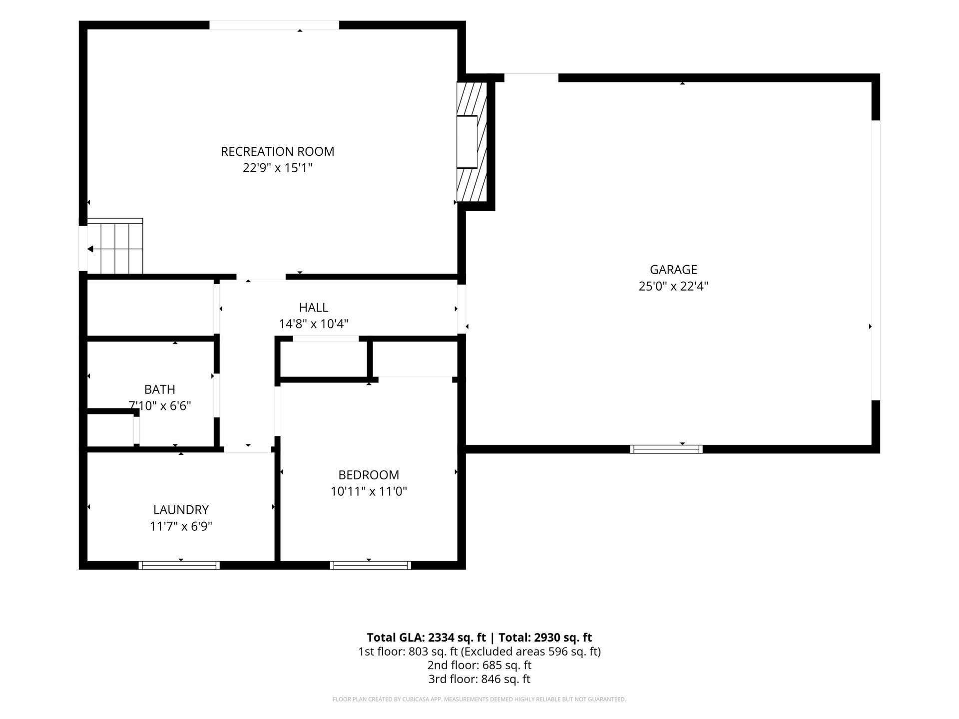 Downstairs Bedroom is currently being used as an Office.