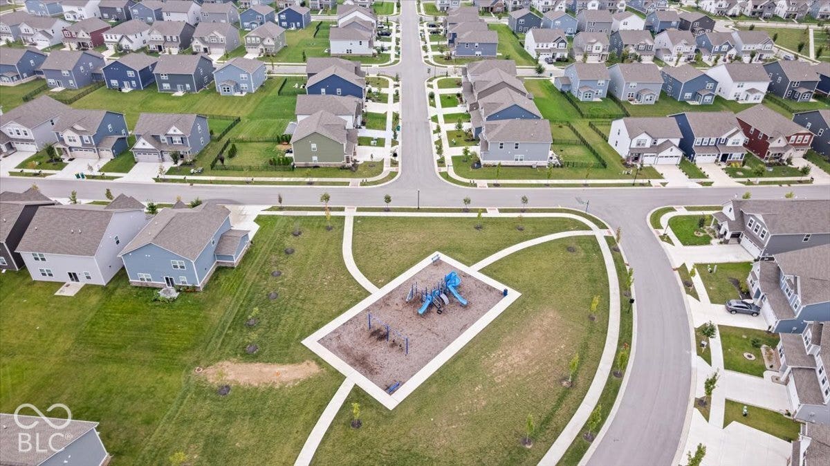 Multiple playgrounds throughout the neighborhood. This one is just one block from the house.
