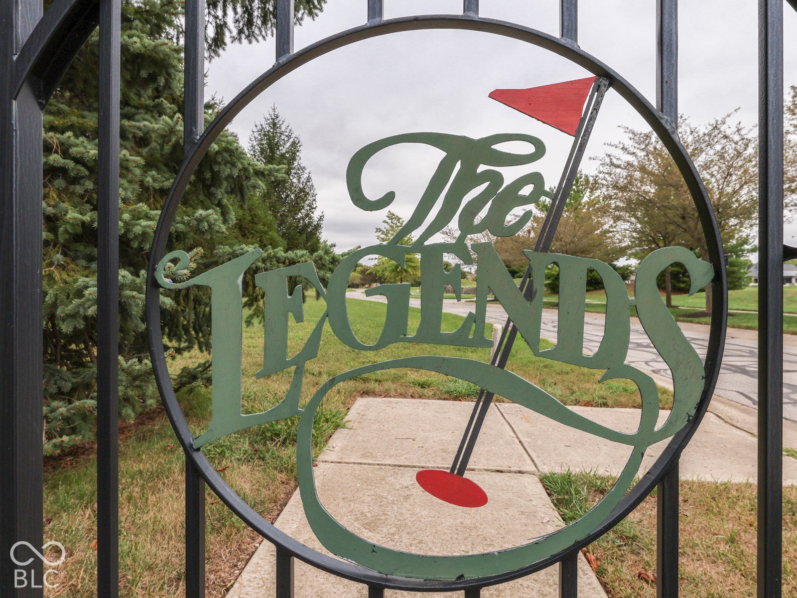 The Legends Golf community is private and walkable