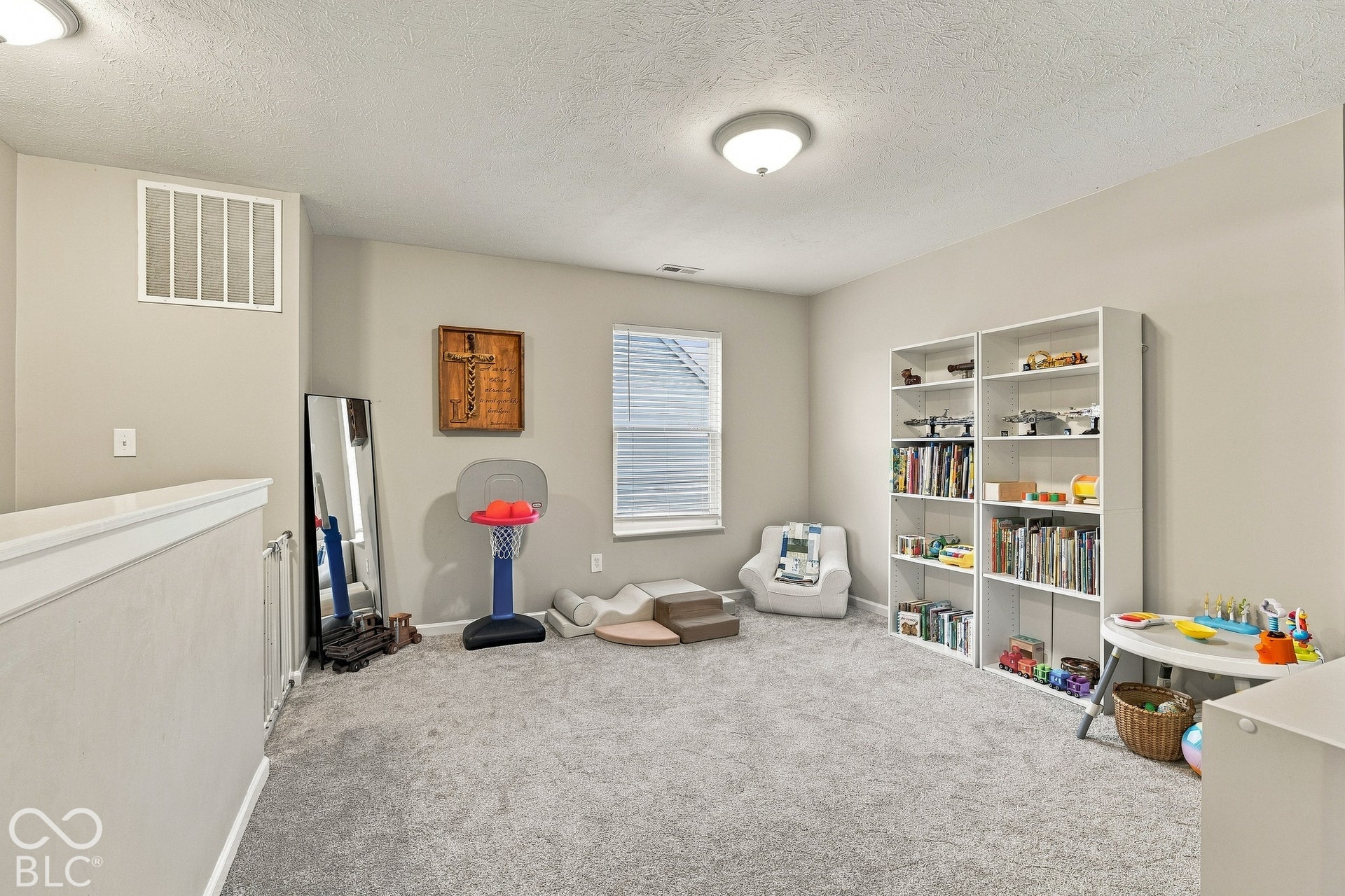 Perfect play room or second family room/computer room