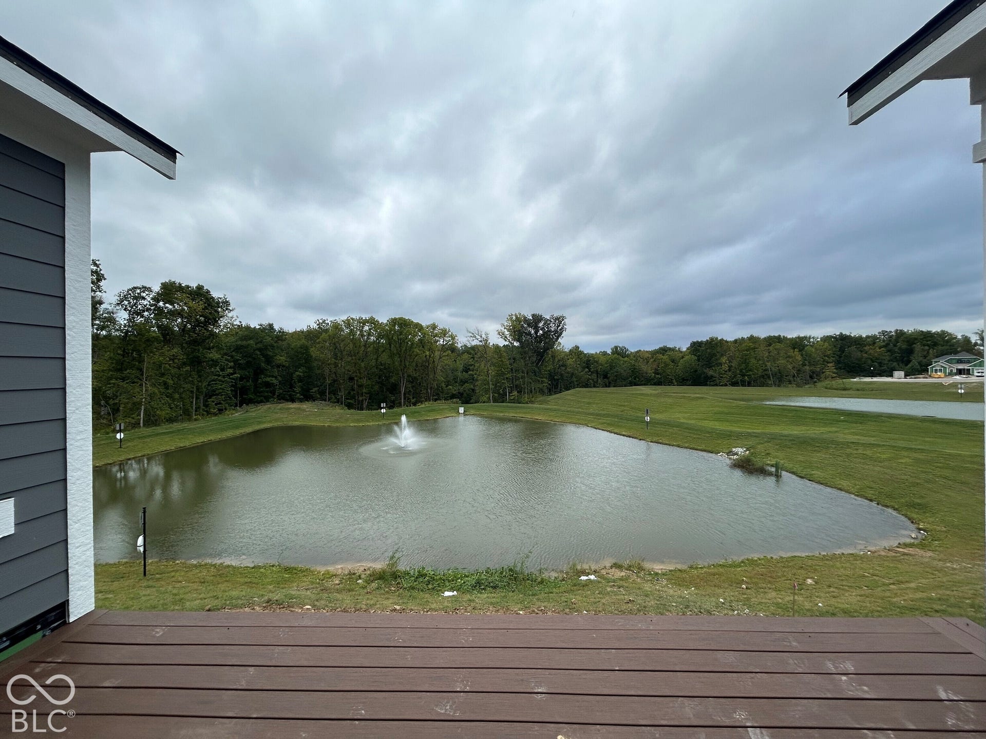 View from main floor deck (railing not installed yet)