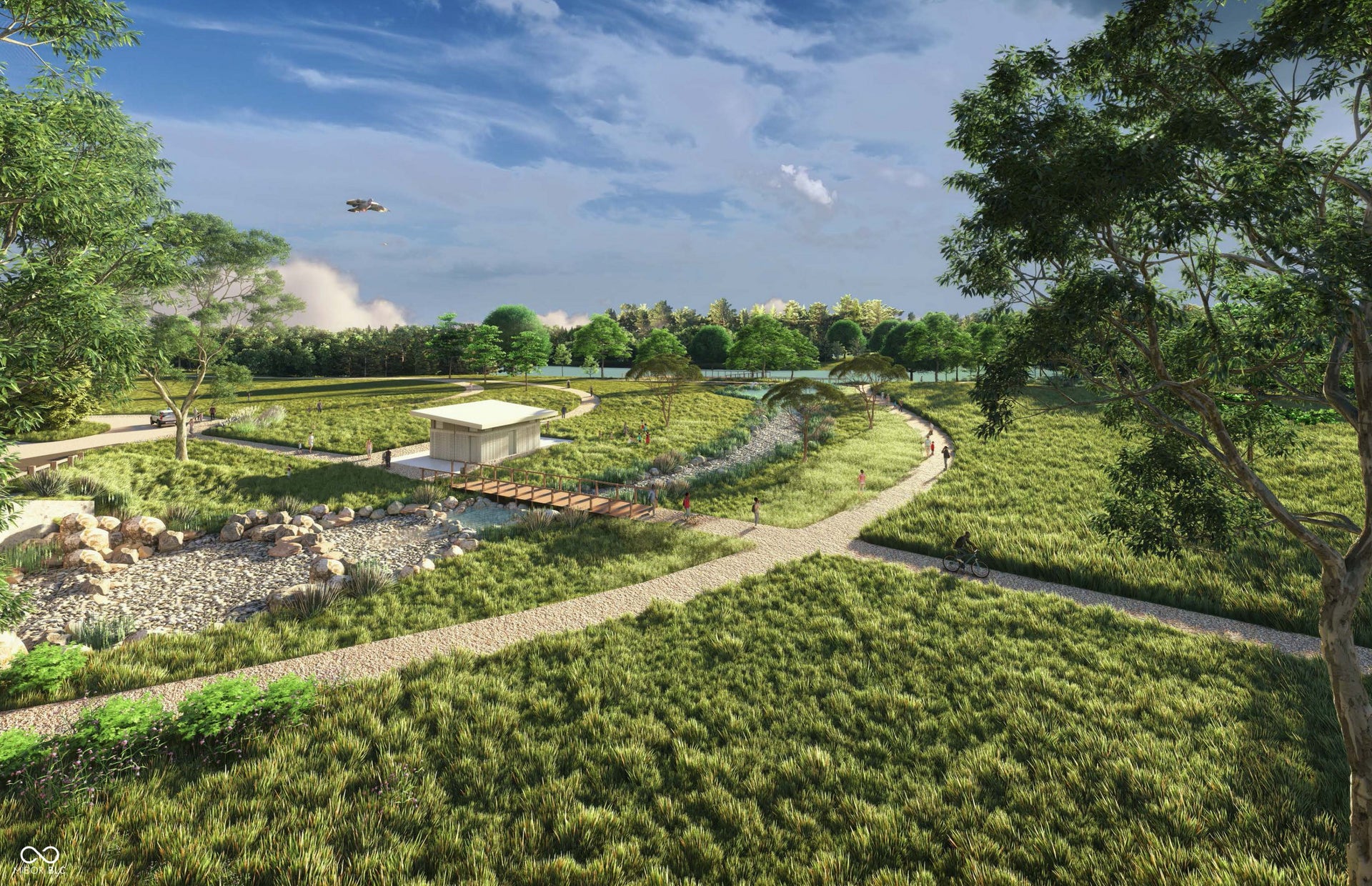 White River Park Rendering
