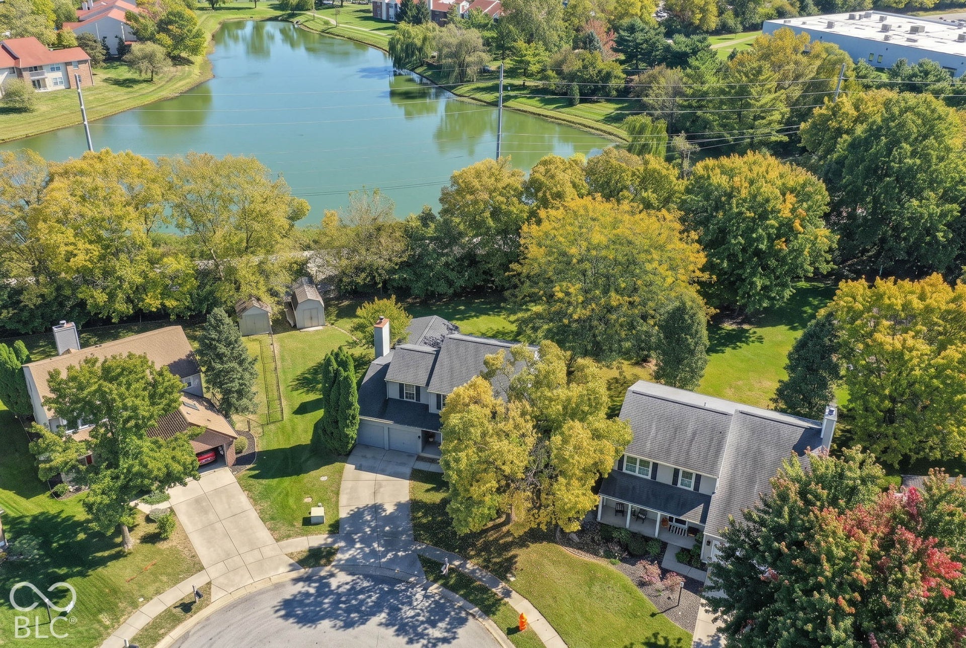 8935 Tanner Drive, Fishers, IN 46038 Aerial View
