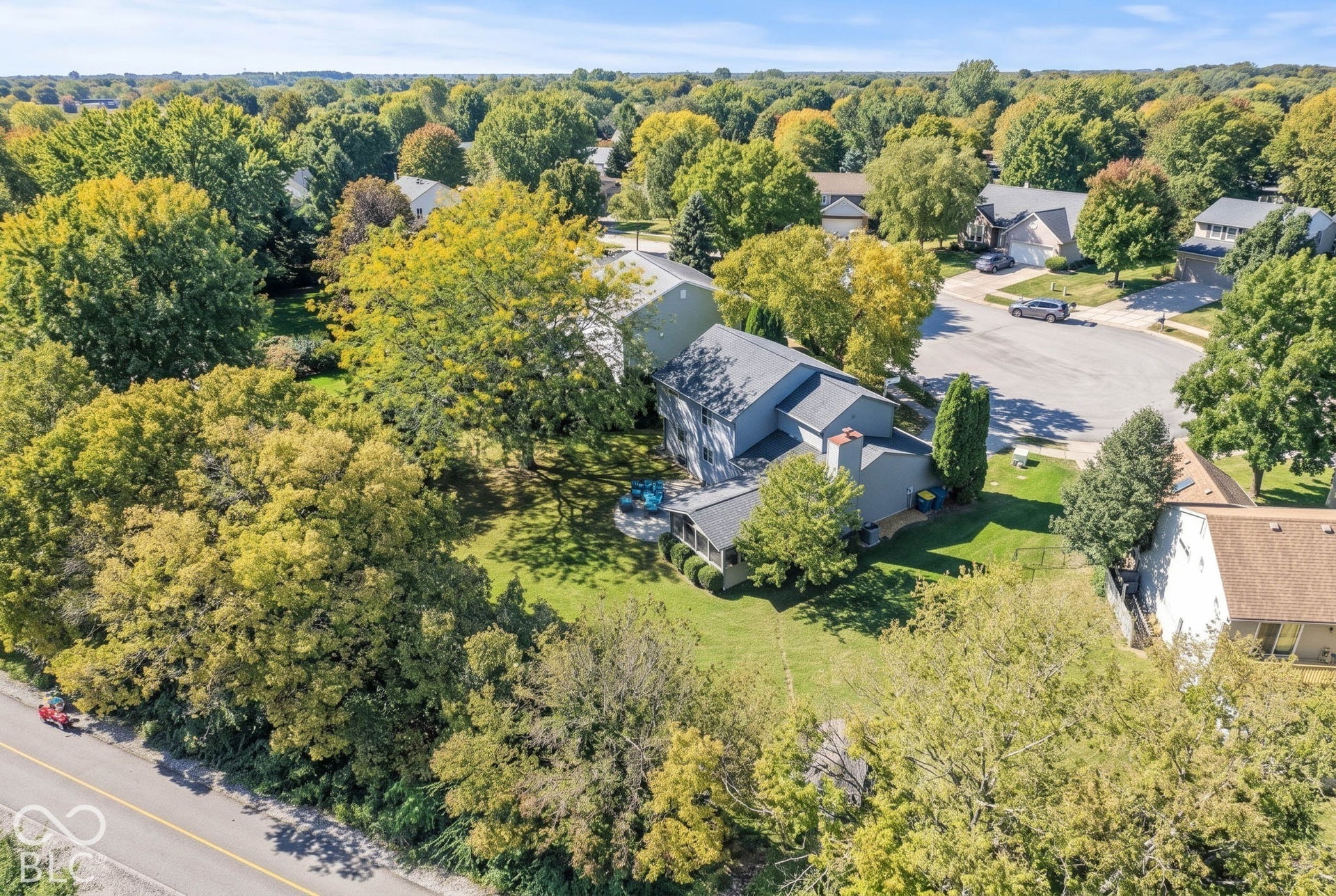 8935 Tanner Drive, Fishers, IN 46038 Aerial View