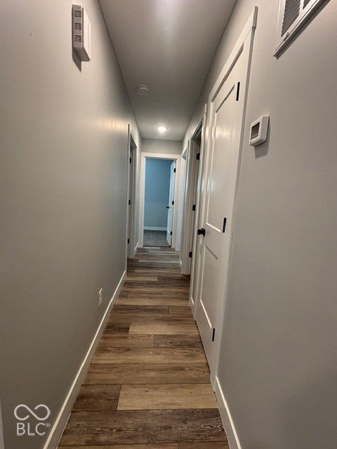 252 Indiana Street, Plainfield, IN 46168 Wood-finish flooring extending through the hallway