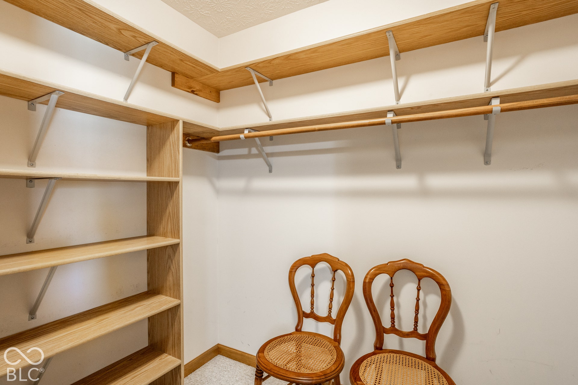 Walk-in closet (Primary Suite)!