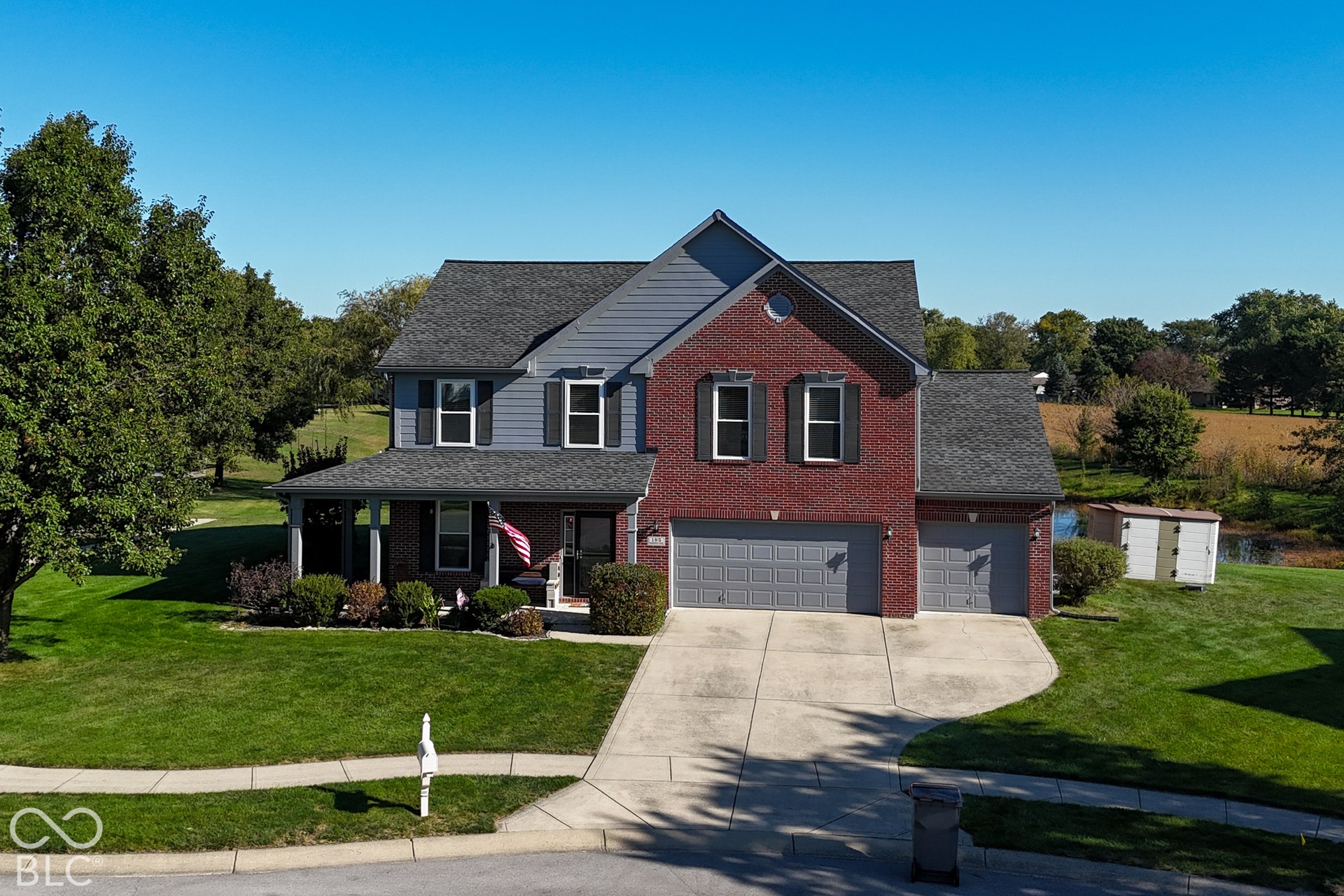 195 Warrington Court, Pittsboro, IN 46167 Front Exterior