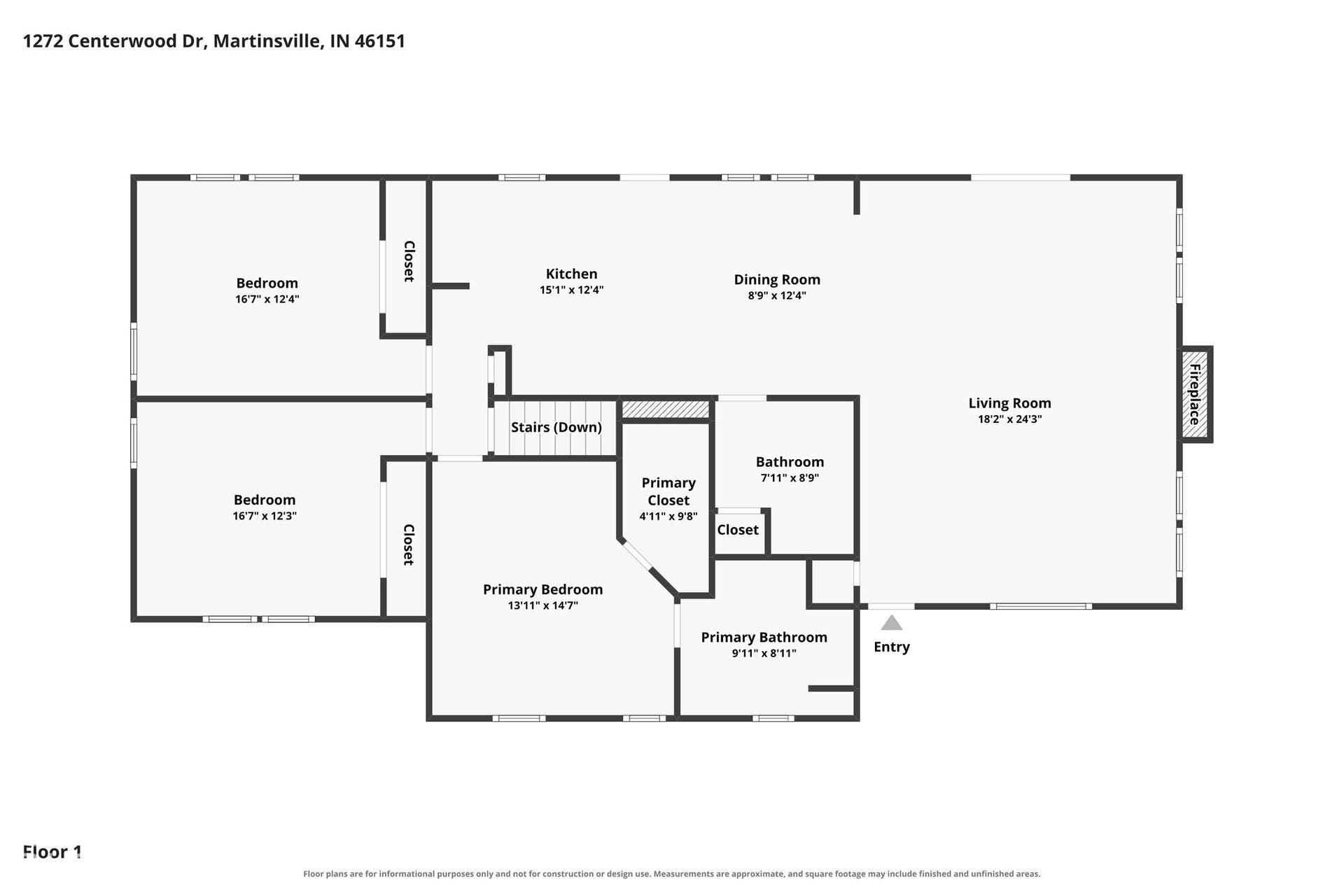 1272 Centerwood Drive, Martinsville, IN 46151