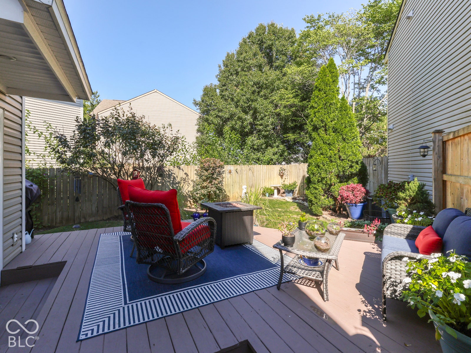 This private retreat is just outside your back door.