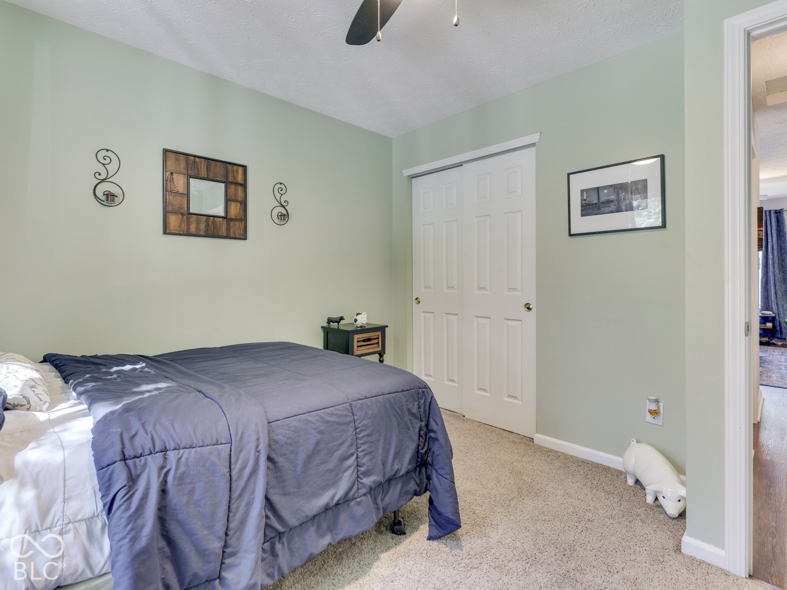 Another view of bedroom two.