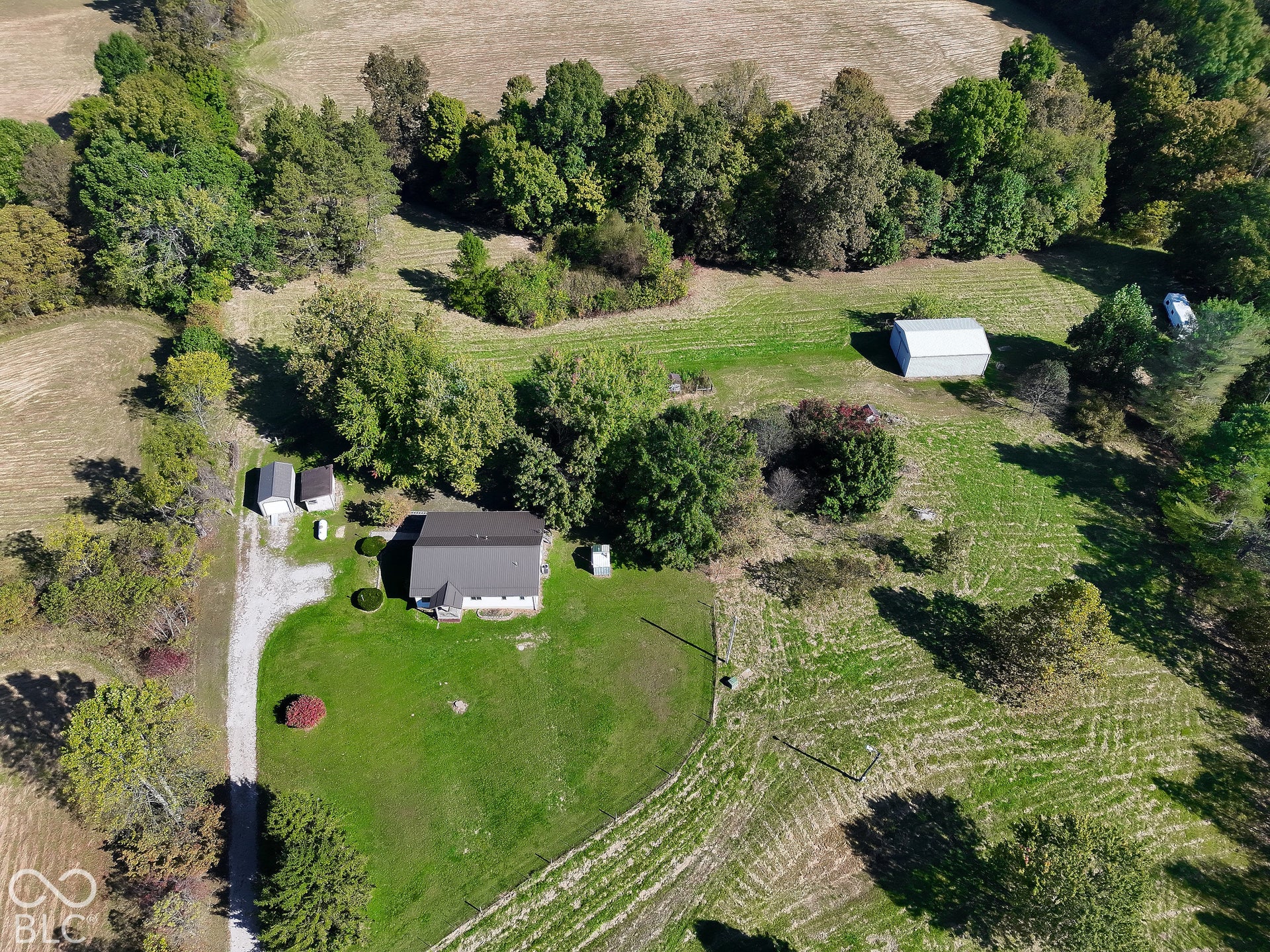 3333 Patricksburg Road, Spencer, IN 47460 Aerial View