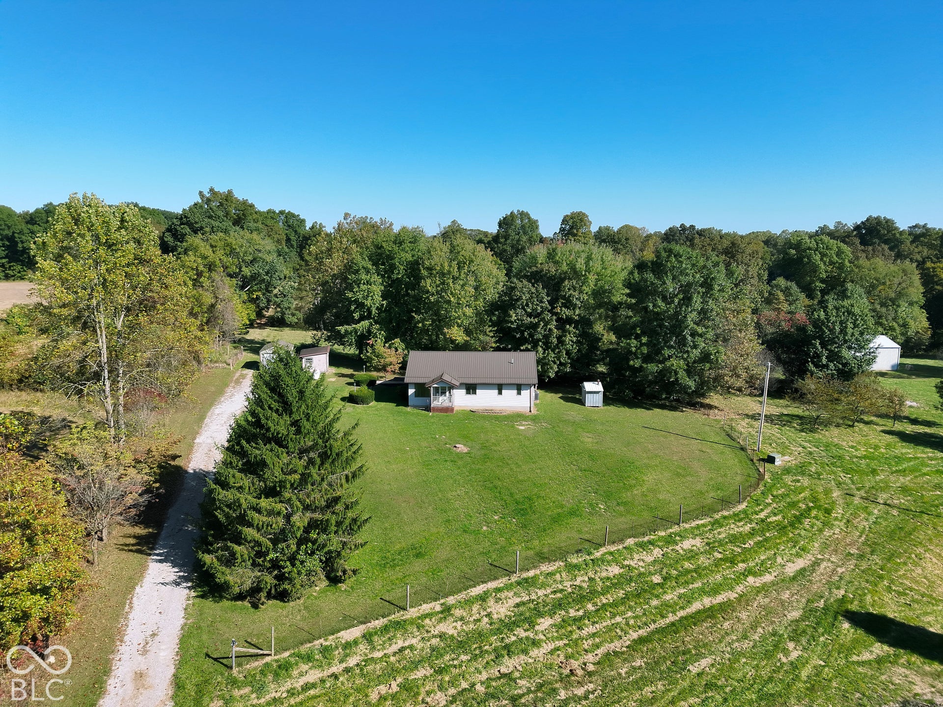 3333 Patricksburg Road, Spencer, IN 47460 Aerial View
