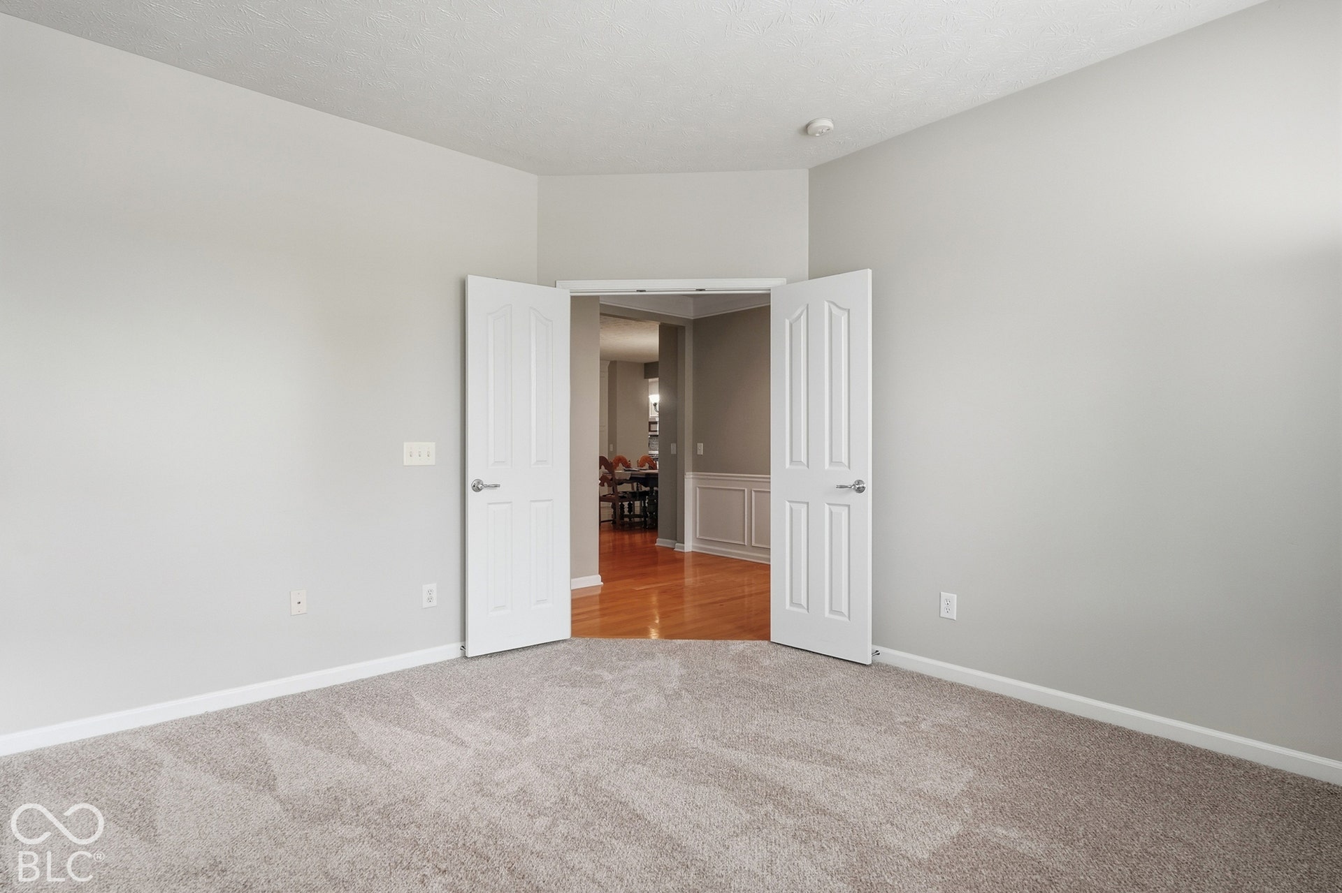 The office has fresh paint & new carpet.