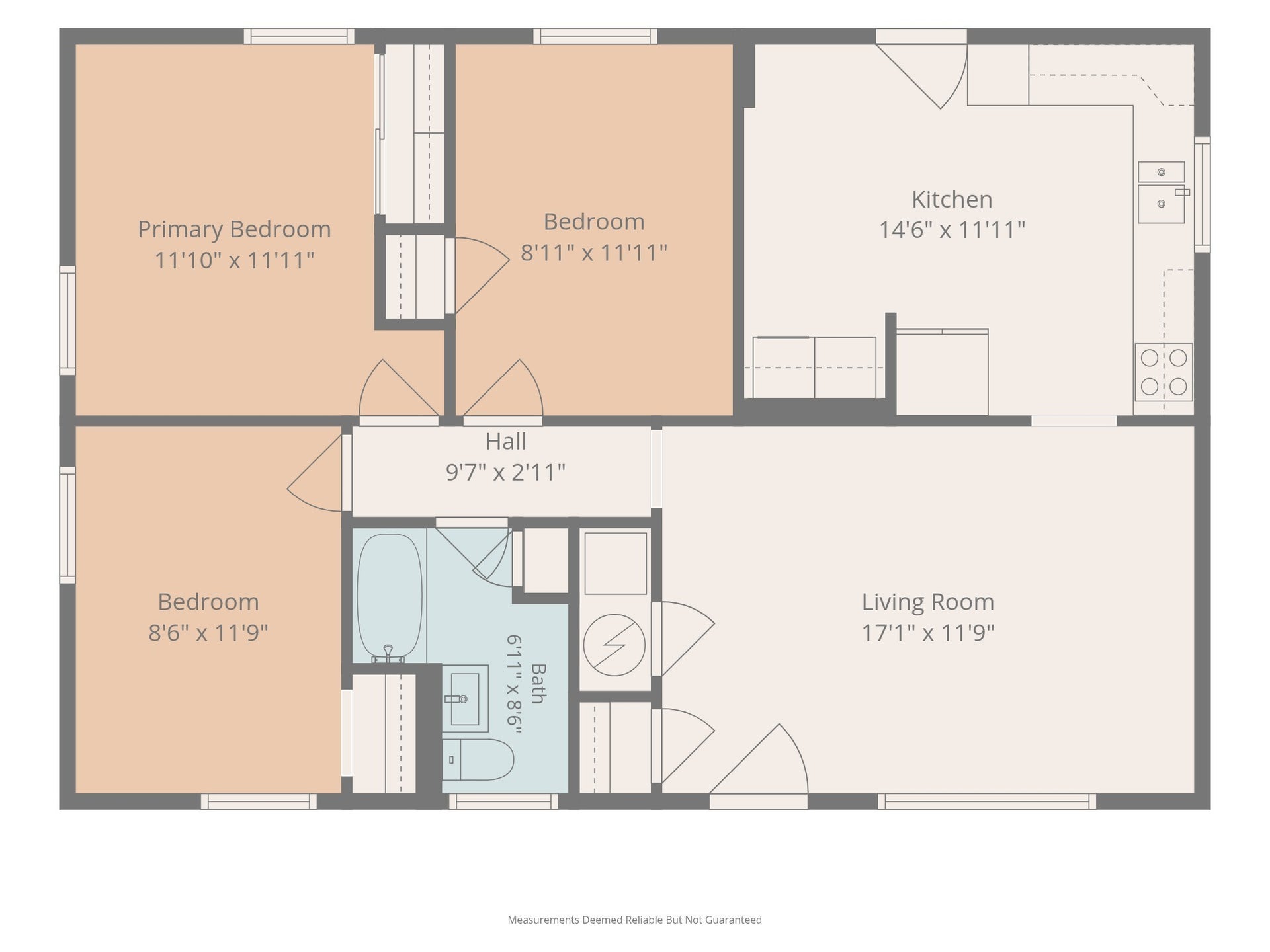 3241 Winton Avenue, Indianapolis, IN 46224 Floor plan