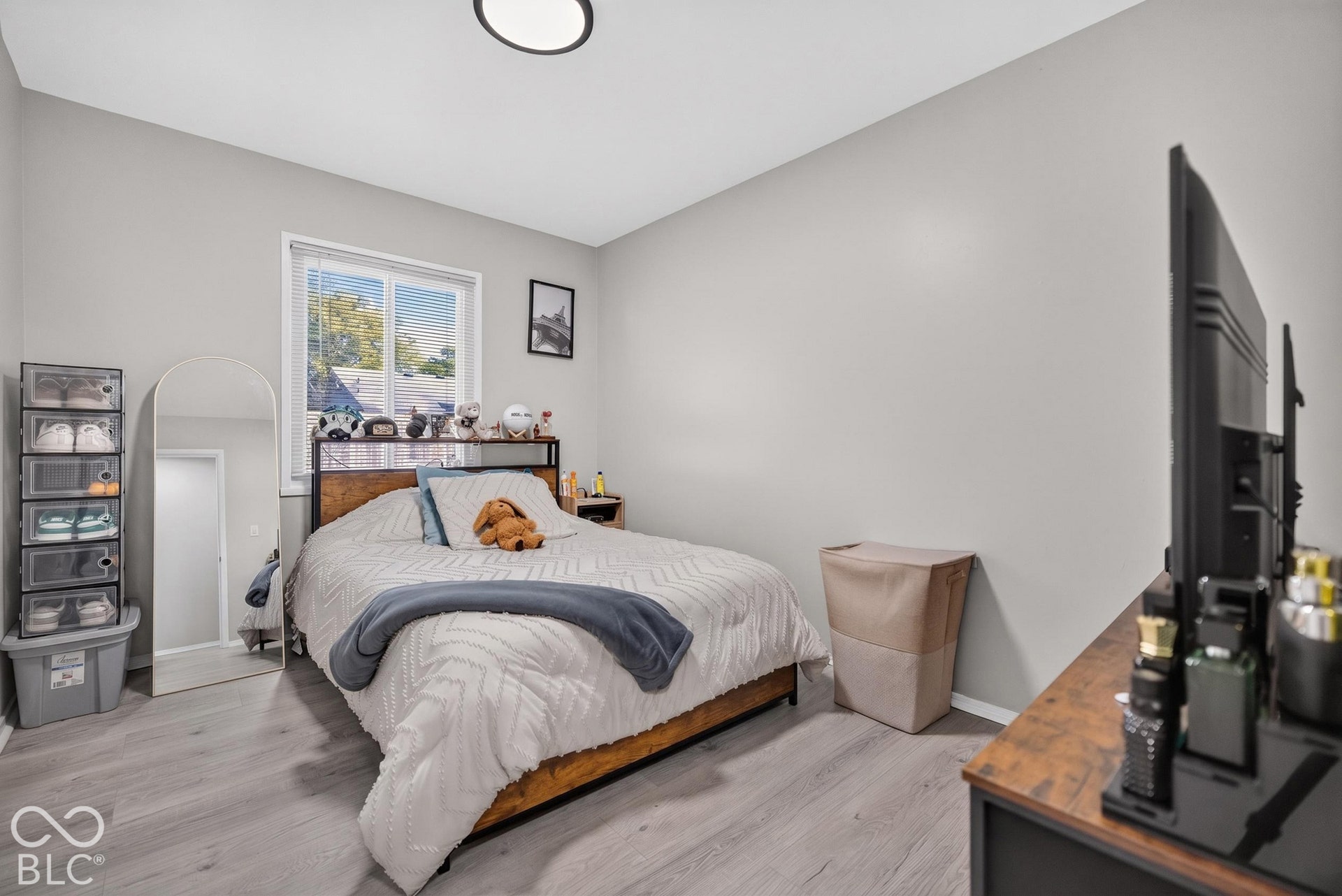 3241 Winton Avenue, Indianapolis, IN 46224 Light gray walls featuring a single window