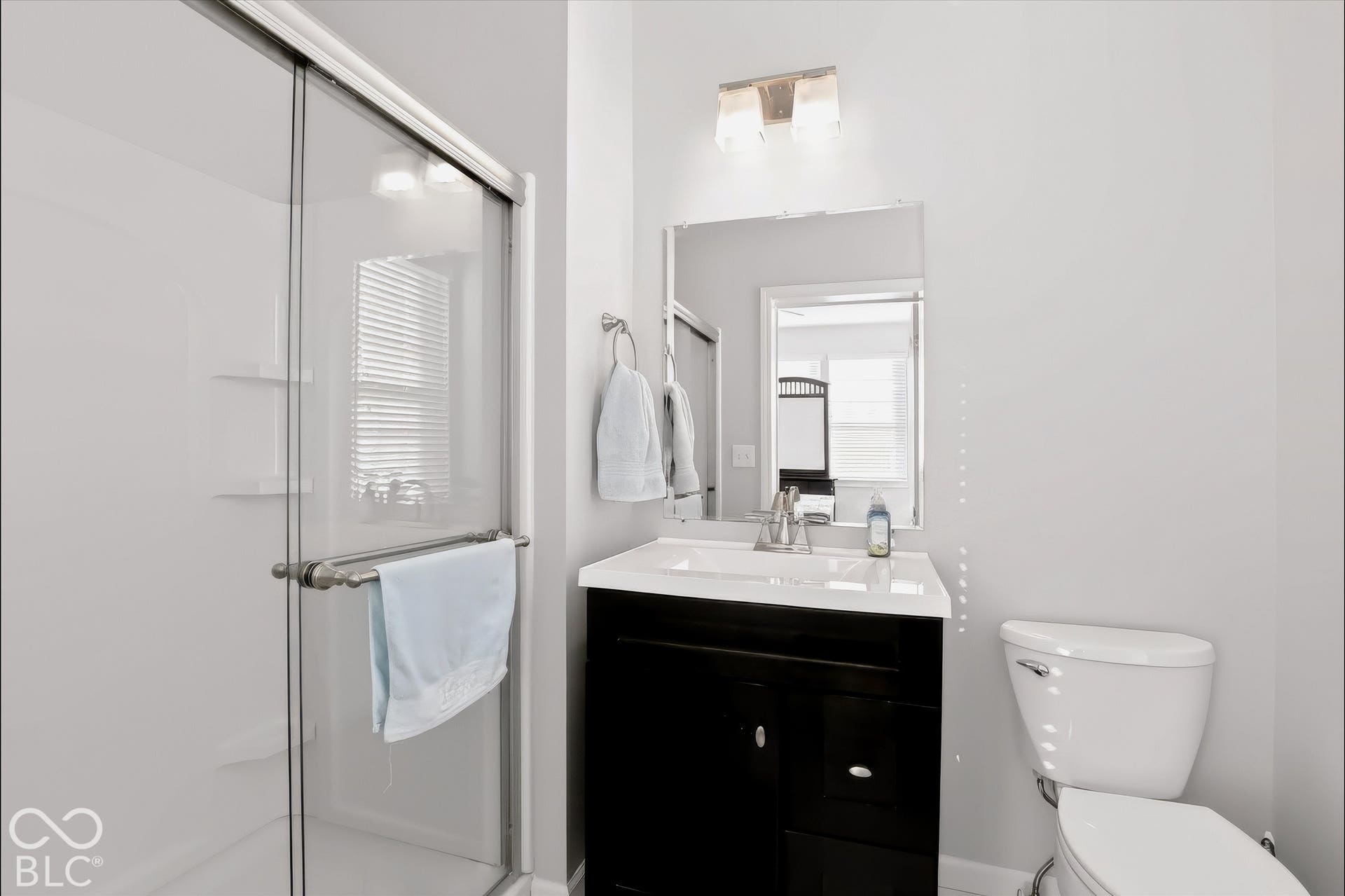 Ensuite for the main floor bedroom -  great for guests or the in-laws