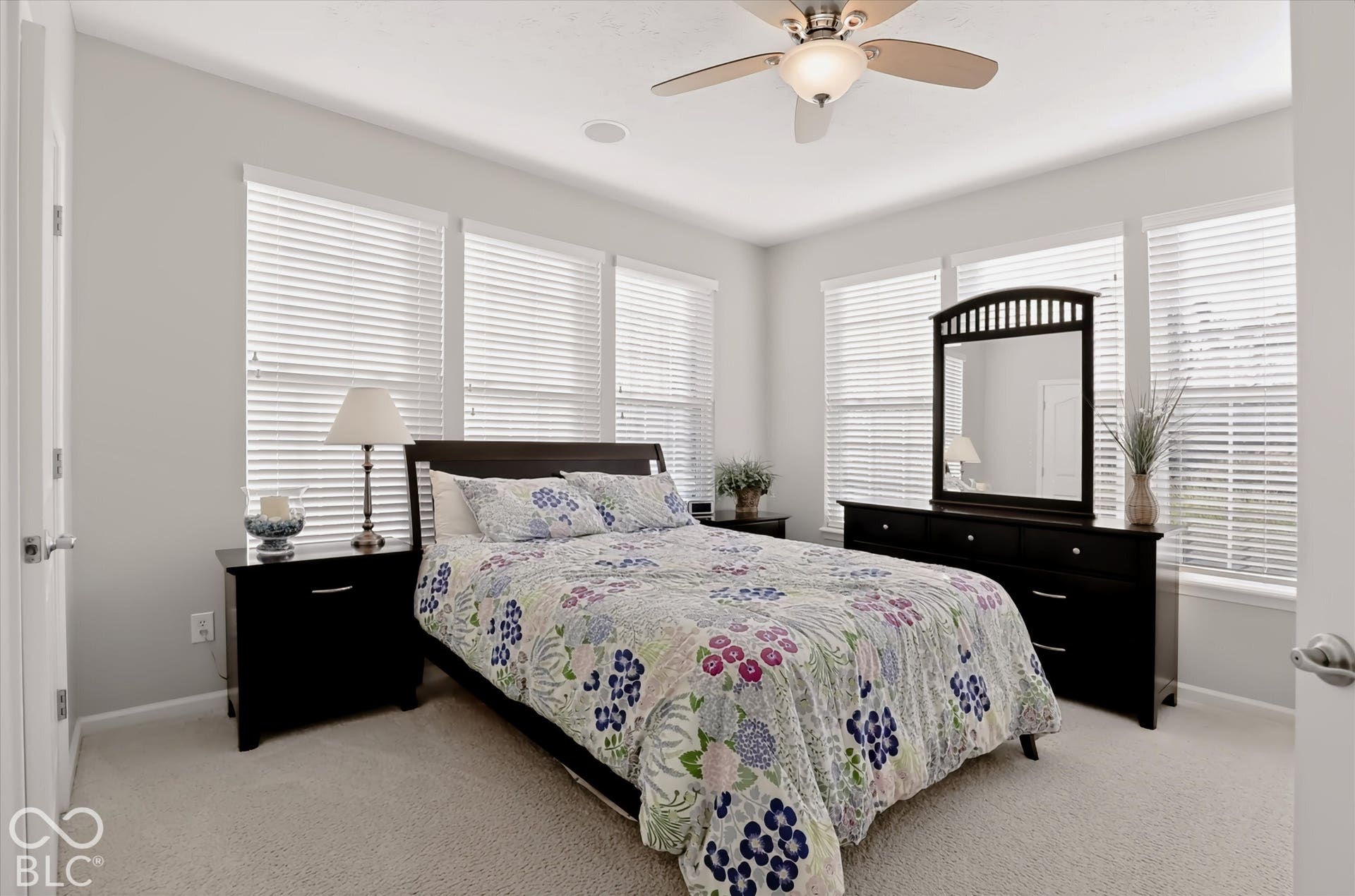 Main floor bedroom w/ ensuite - with makes for a great guest bedroom or in-law quarters